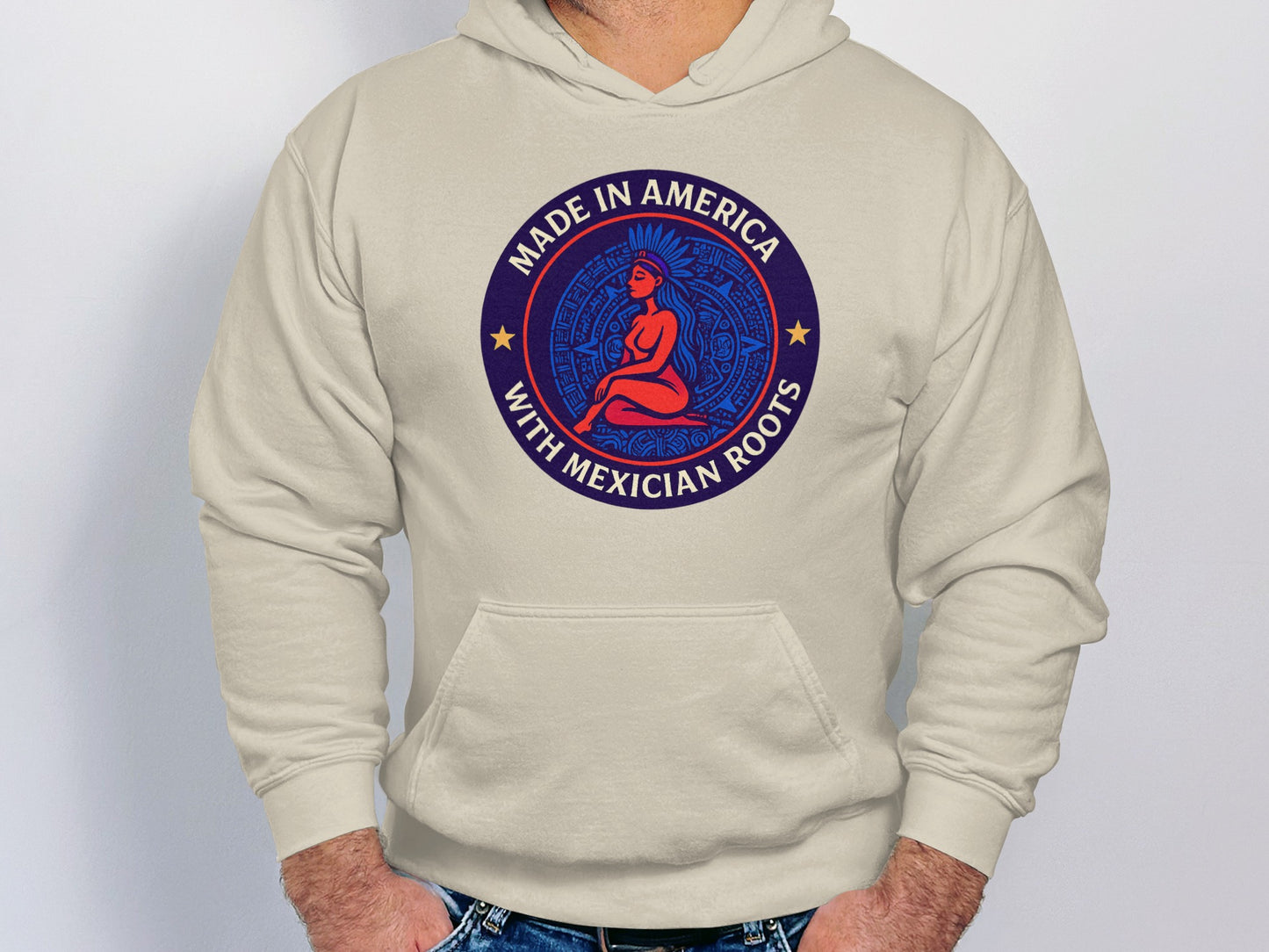 Made In America With Mexican Roots Hoodie product type