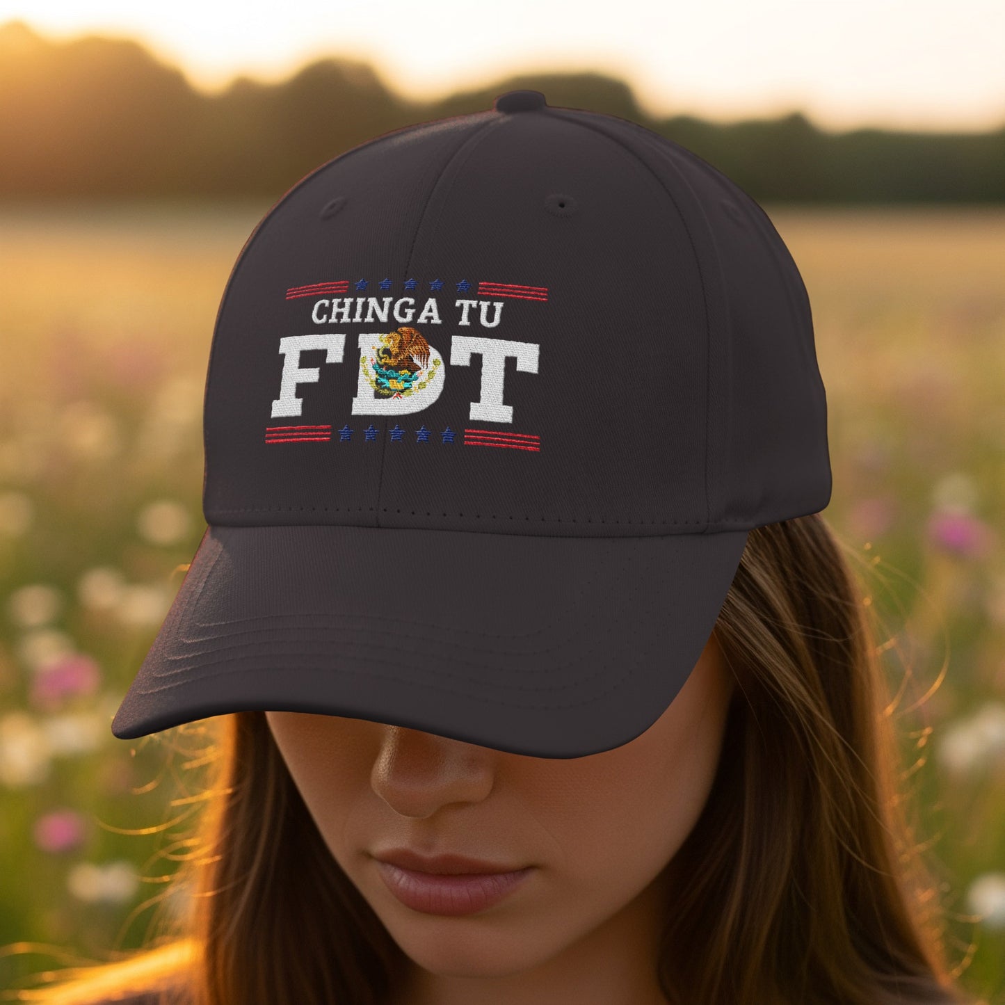 Chinga Tu FDT Embroidered Baseball Cap product