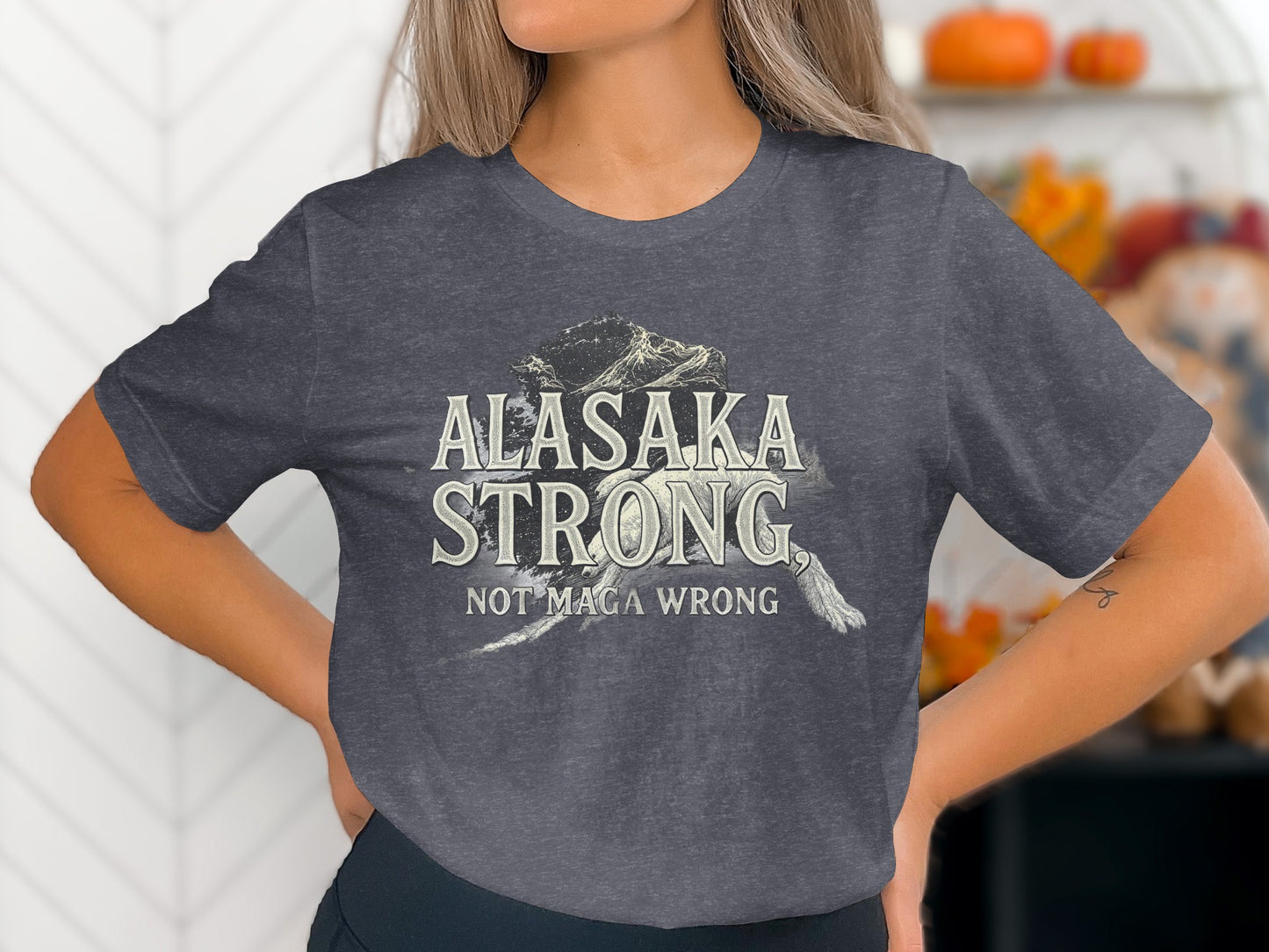 Alasakan Strong Not Maca Wrong T-Shirt product type