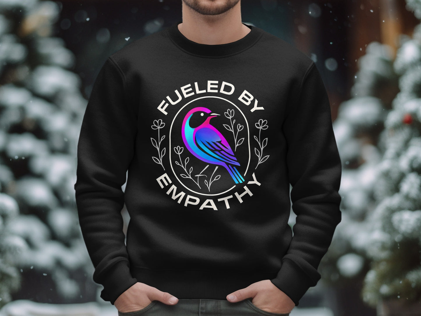 Fueled by Empathy with Colorful Bird Product Type