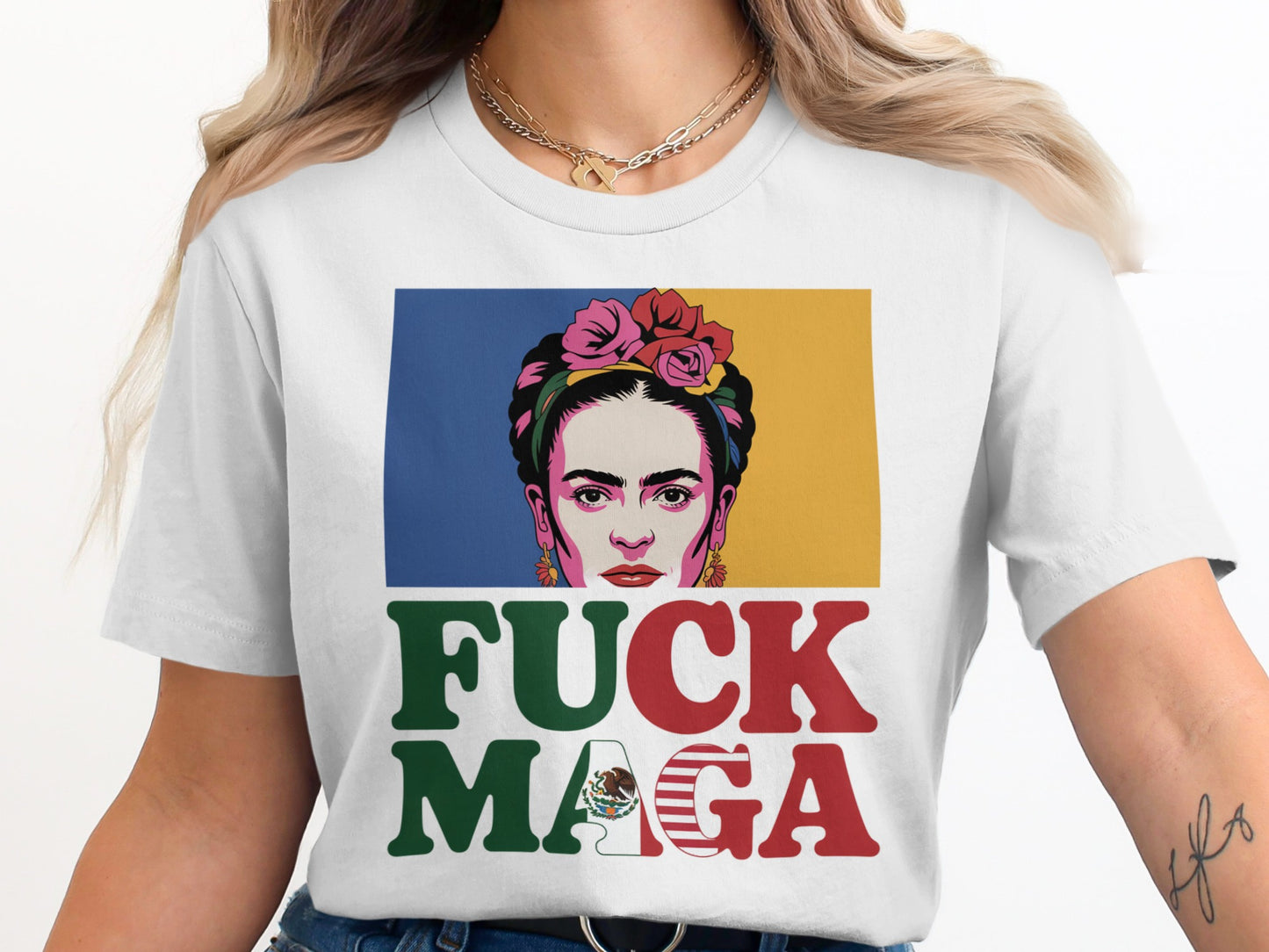 Fuck MAGA Graphic T-Shirt Bold Statement Apparel product