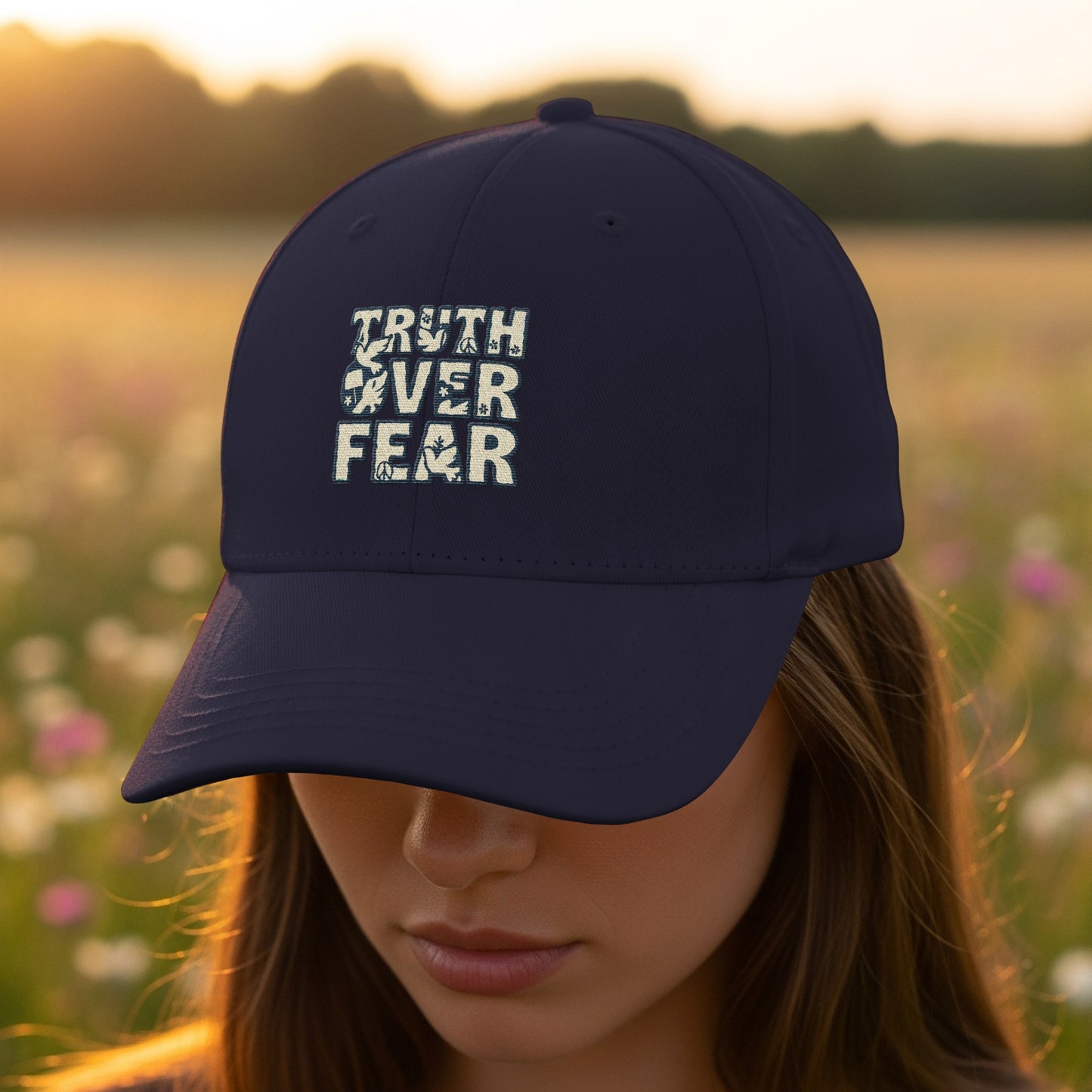 Truth Over Fear Stylish Statement Hat product
