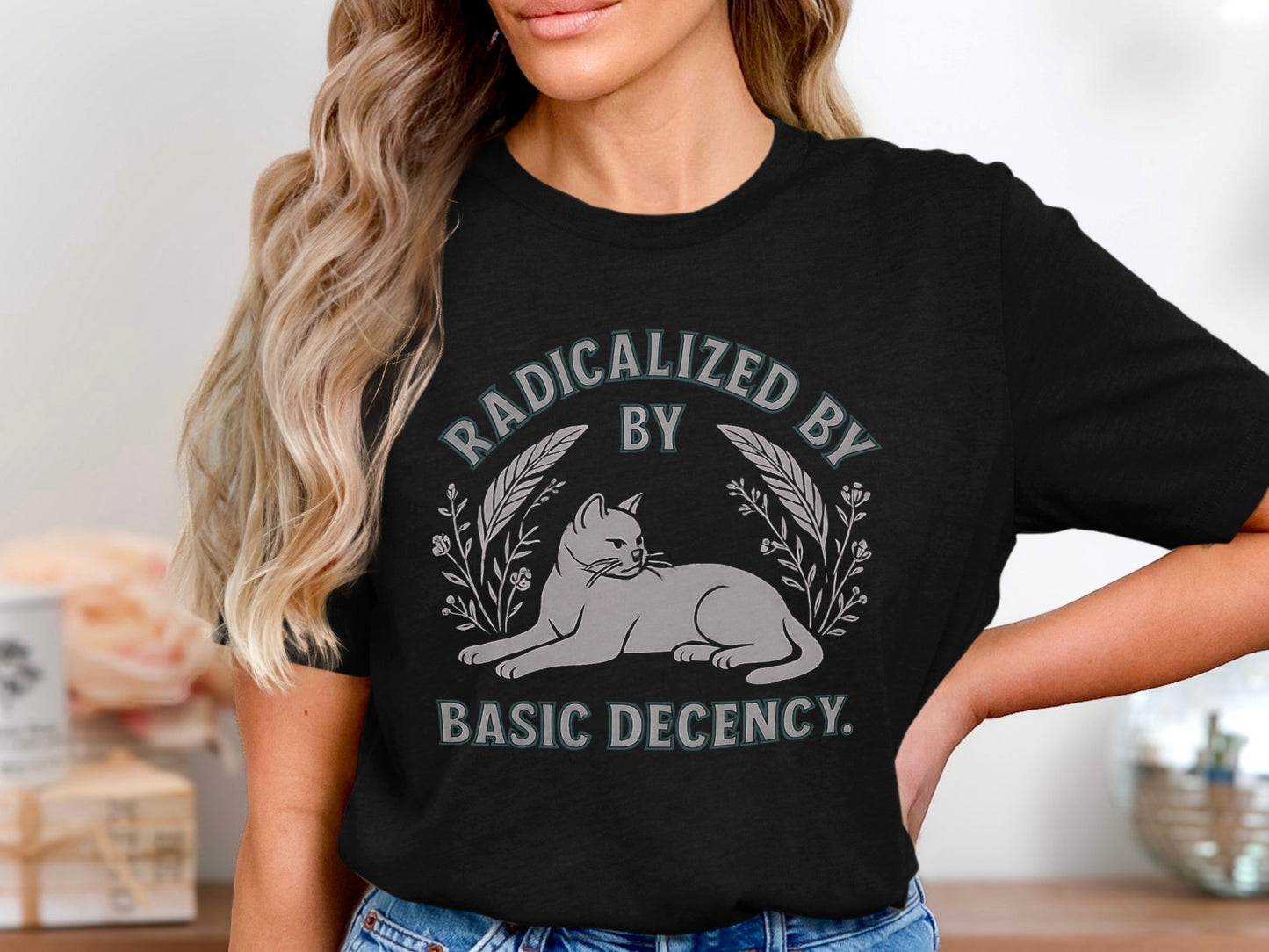 Radicalized By Basic Decency Graphic T-Shirt product