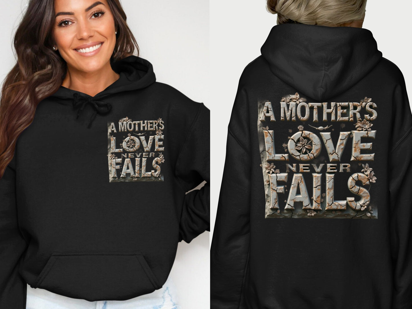 A Mother's Love Never Fails Print Hoodie product type
