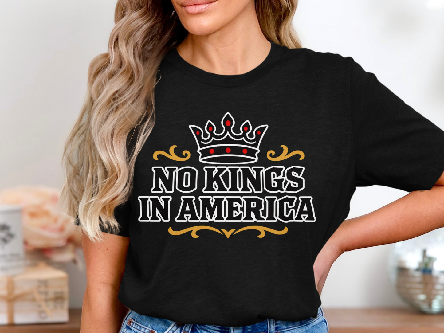 No Kings In America Graphic T-shirt product