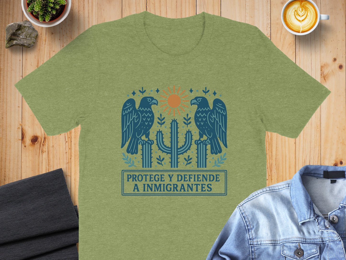 Protect and Defend Immigrants Graphic Tee product