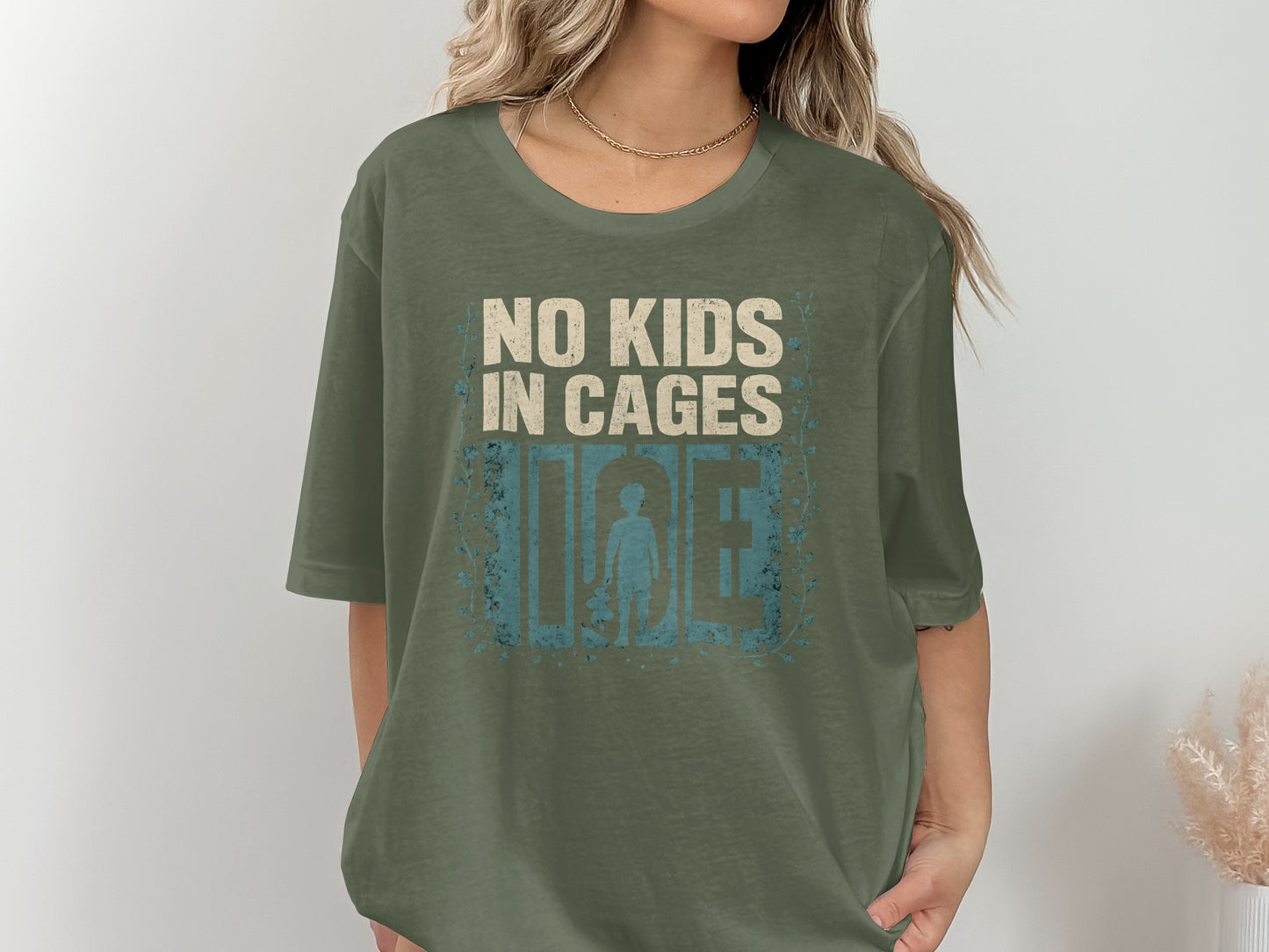 No Kids in Cages Vote Statement Shirt product