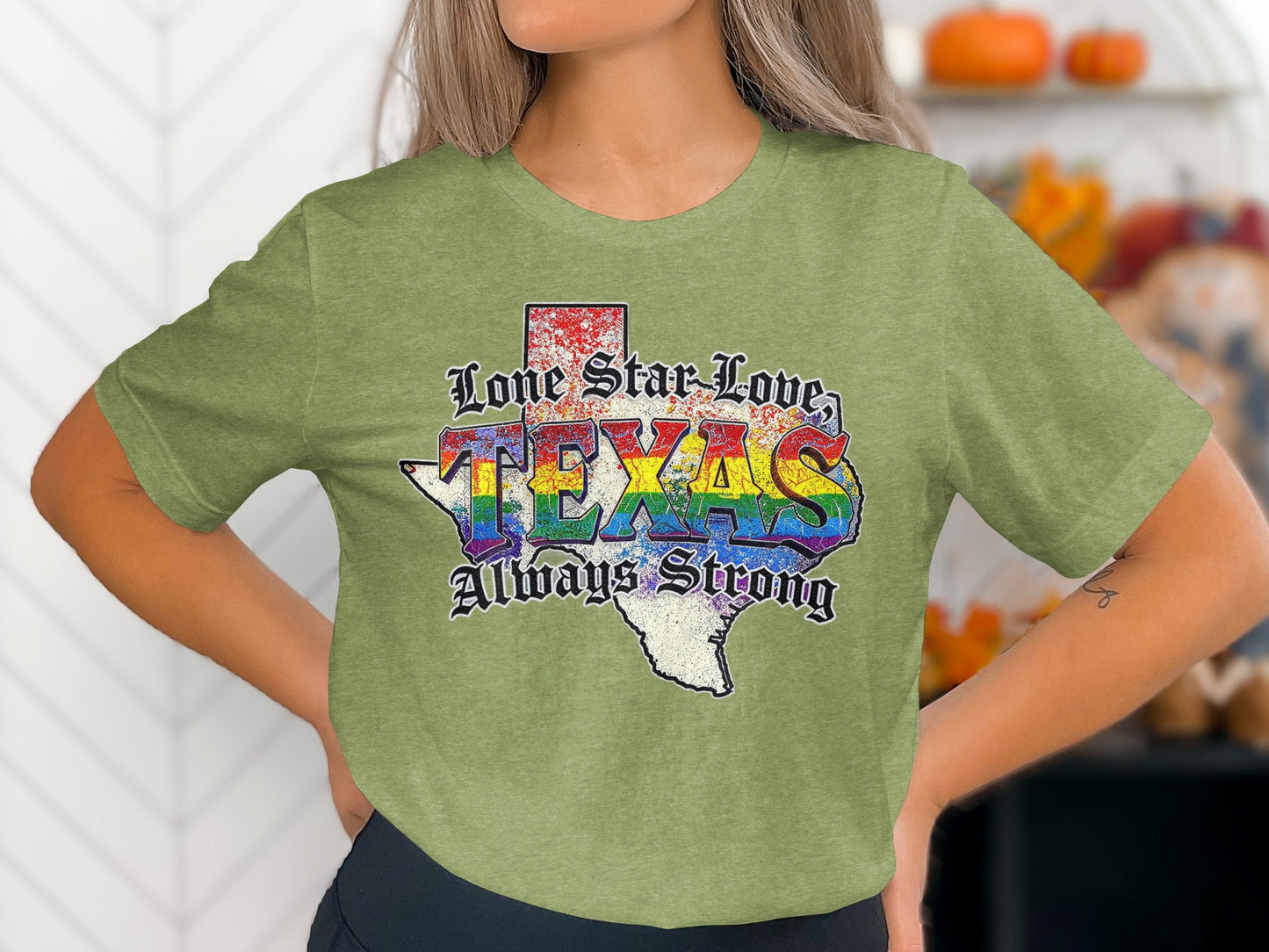 Lone Star Love Texas Always Strong T-shirt product