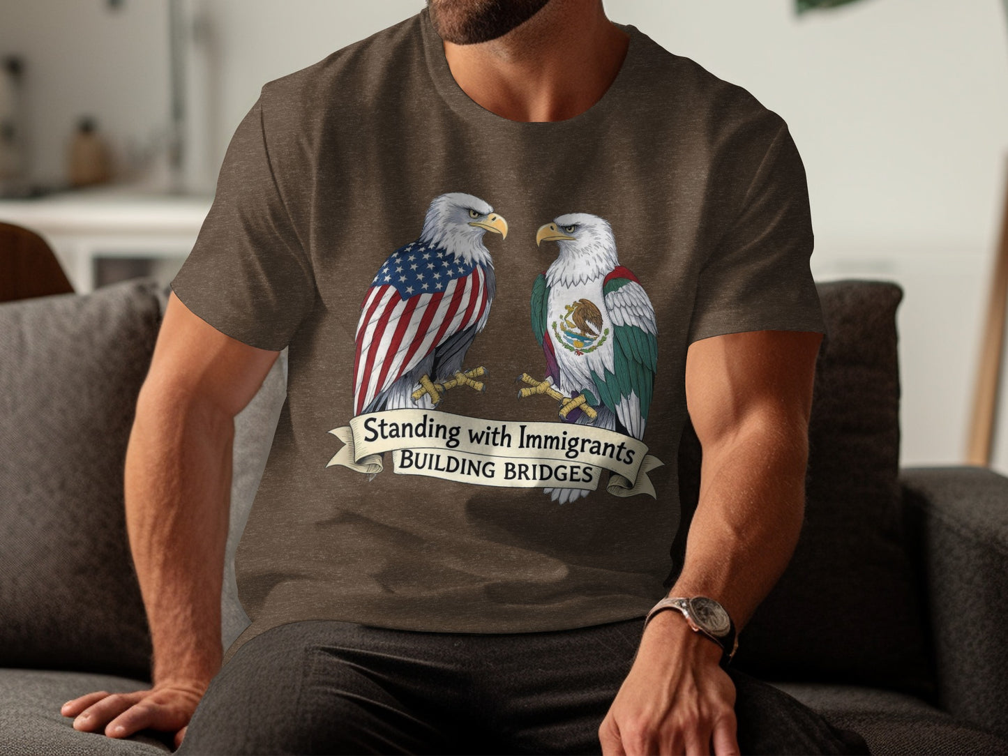 Standing with Immigrants Building Bridges product type