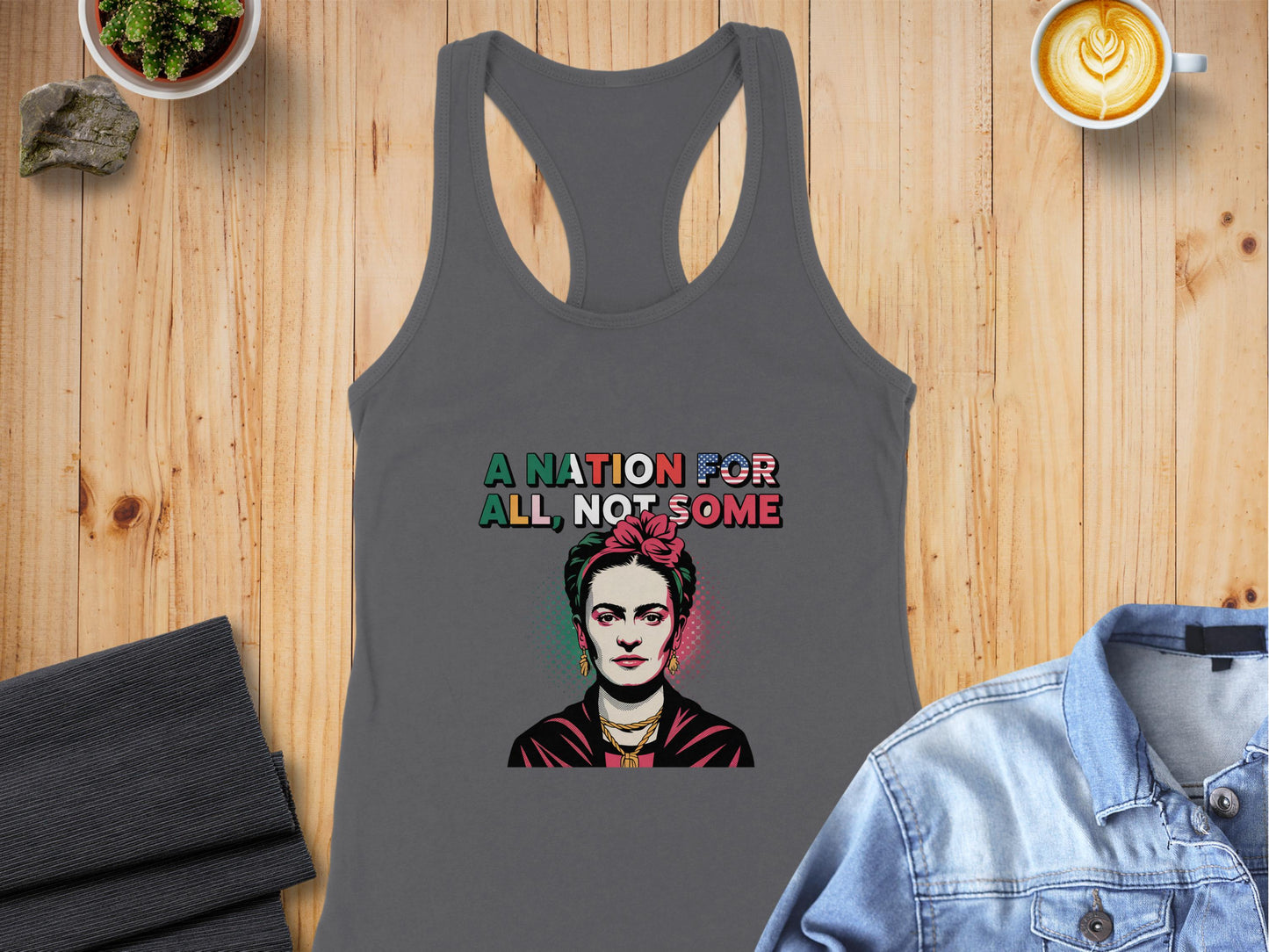 A Nation For All Not Some Graphic Tank Top Product