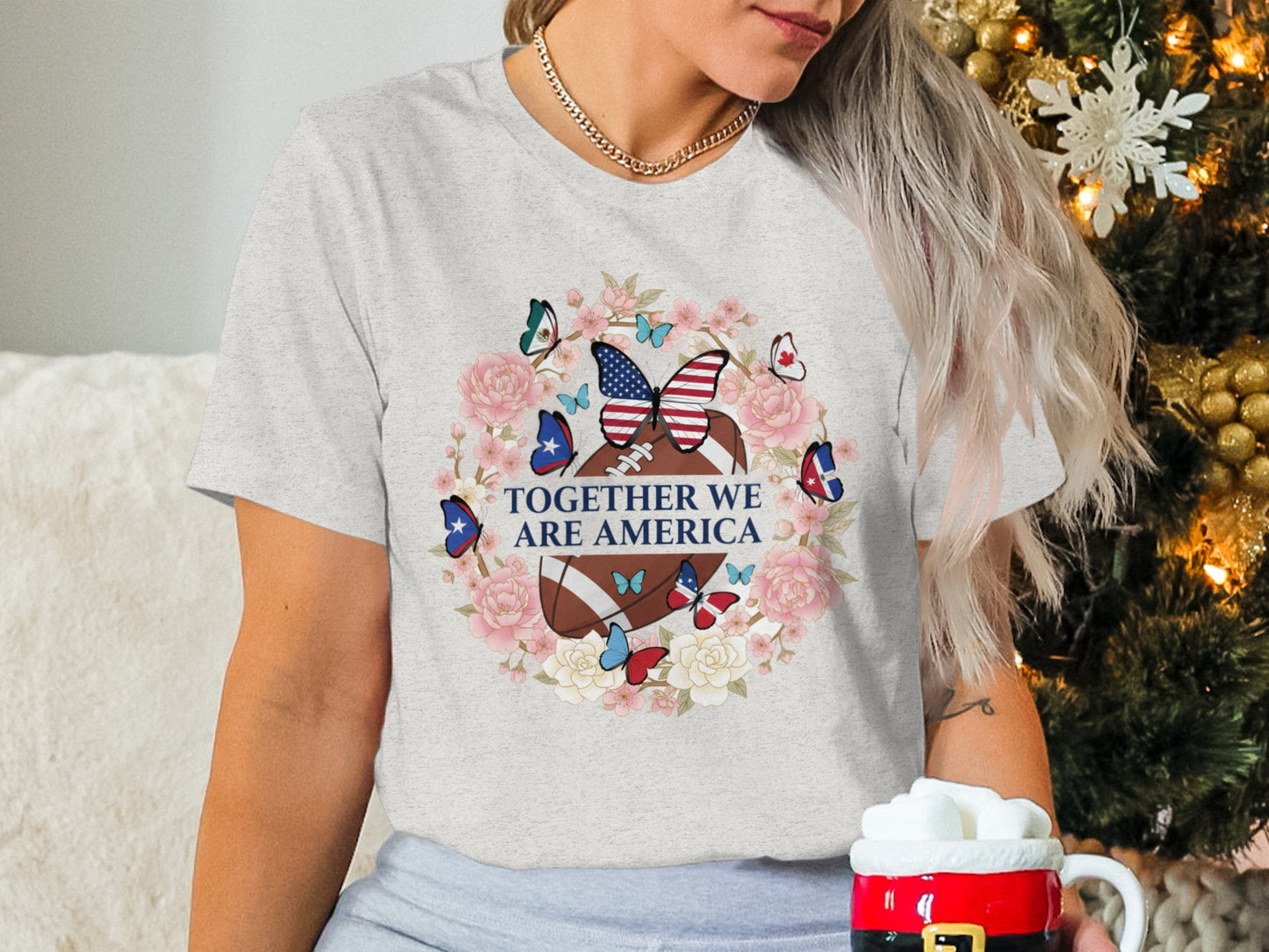 Together We Are America Graphic Tee Shirt