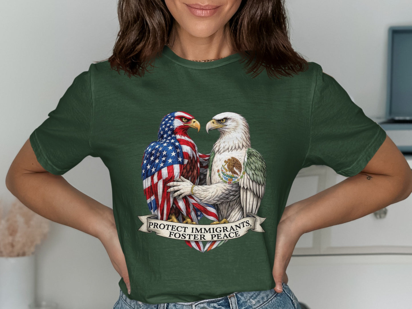 Protect Immigrants Foster Peace T-shirt product type