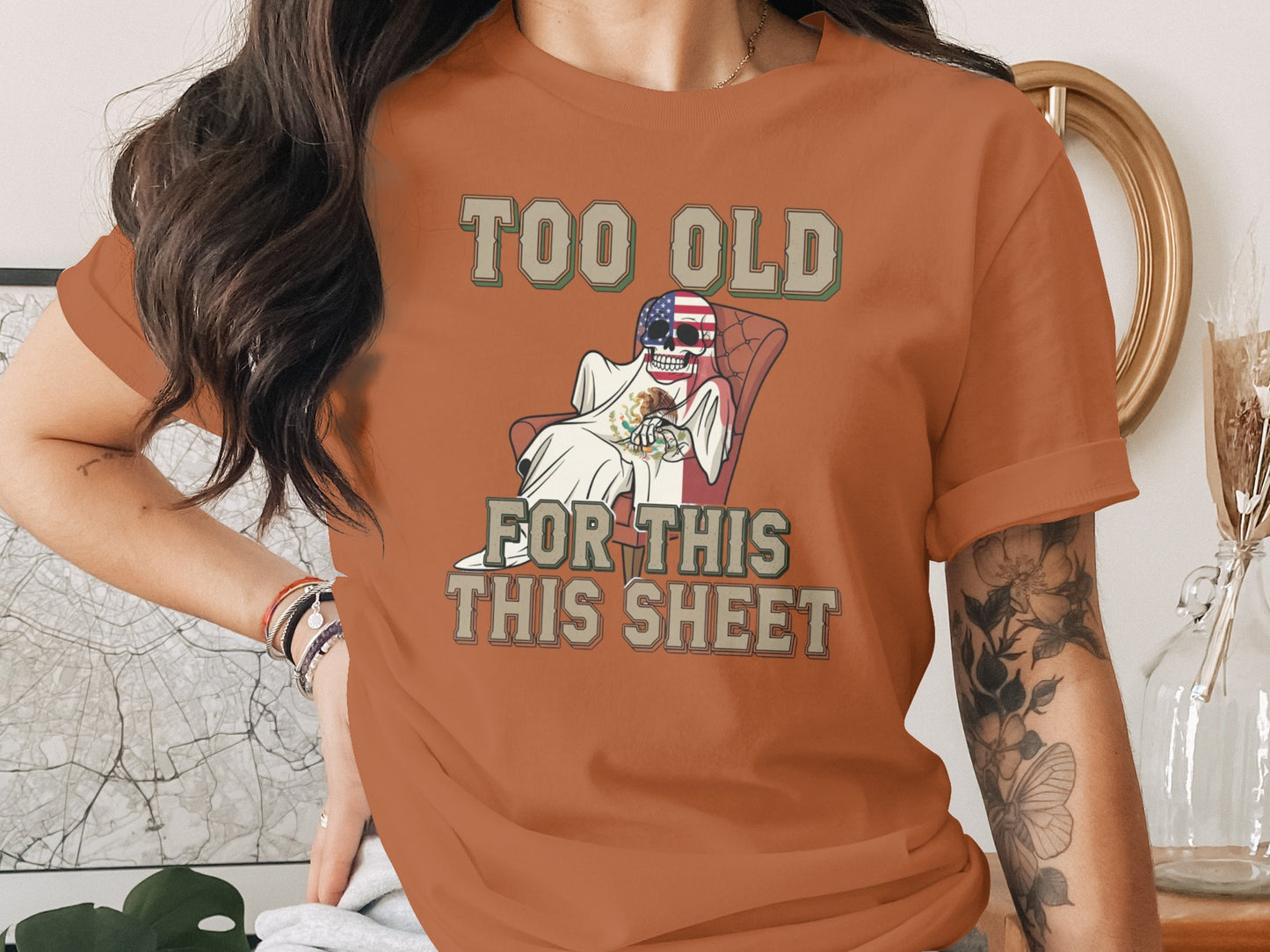 Too Old for This This Sheet Graphic T-shirt product