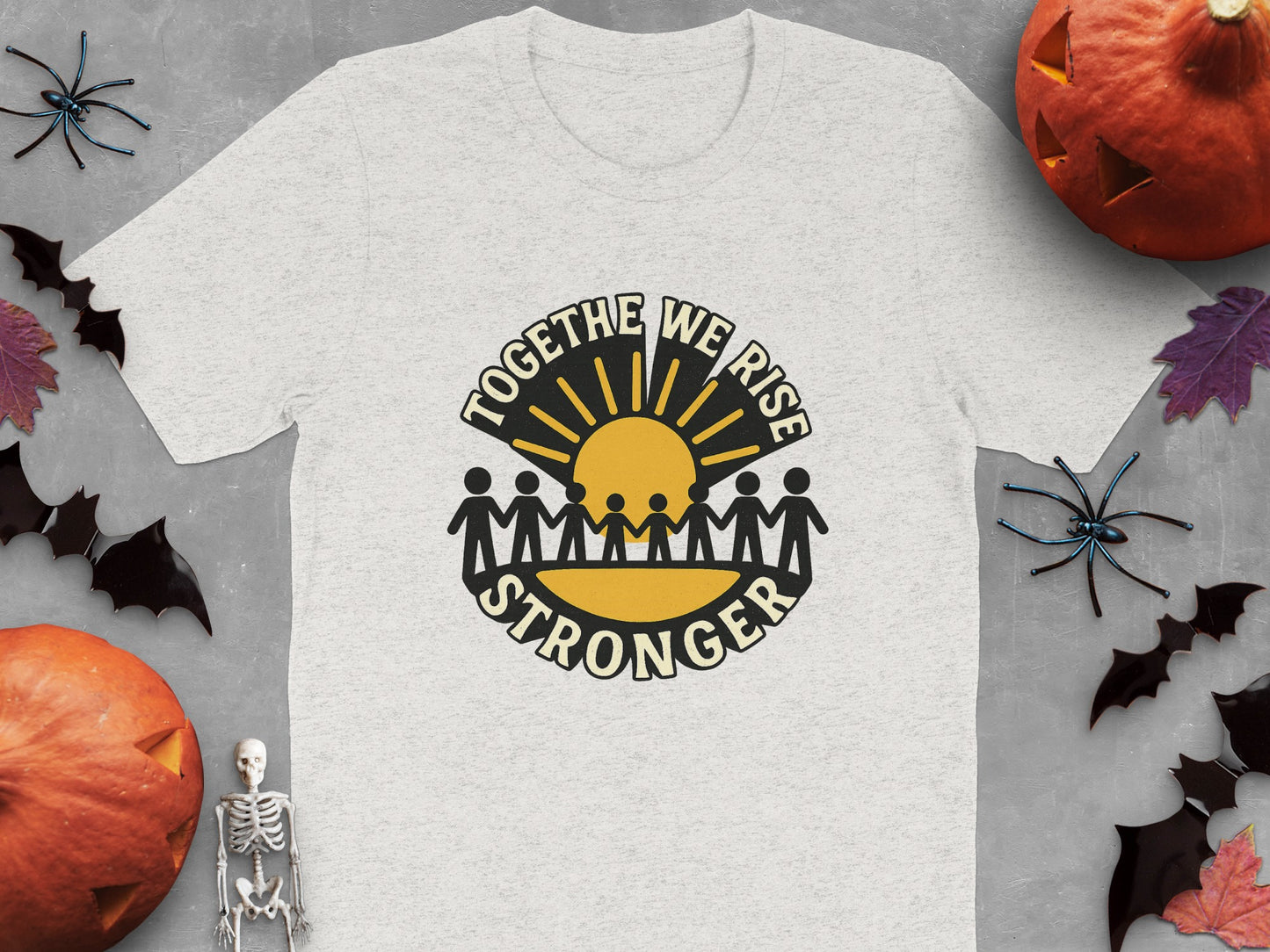 Together We Rise Stronger Slogan T-shirt product