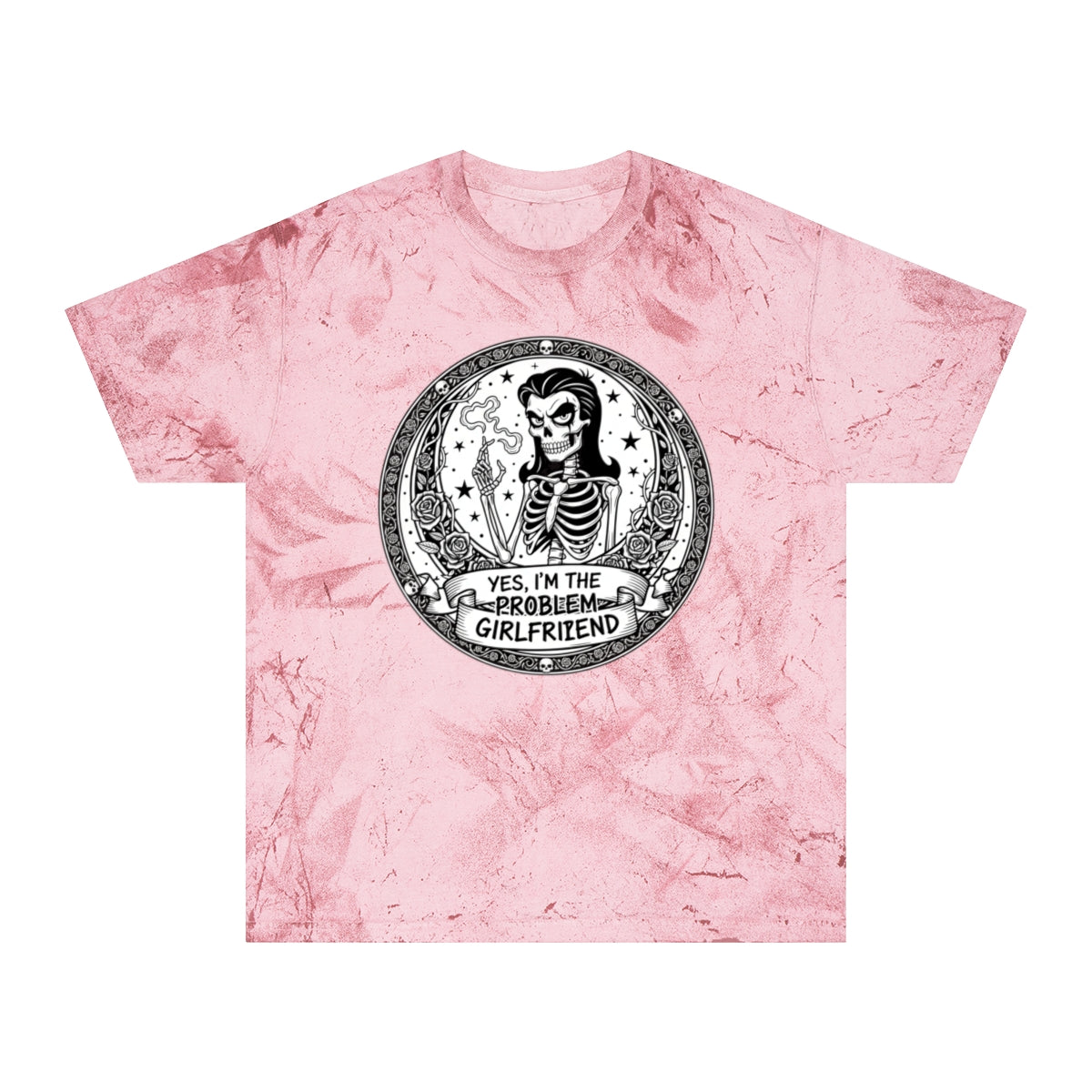 Yes I'm the Problem Girlfriend Skeleton T-Shirt