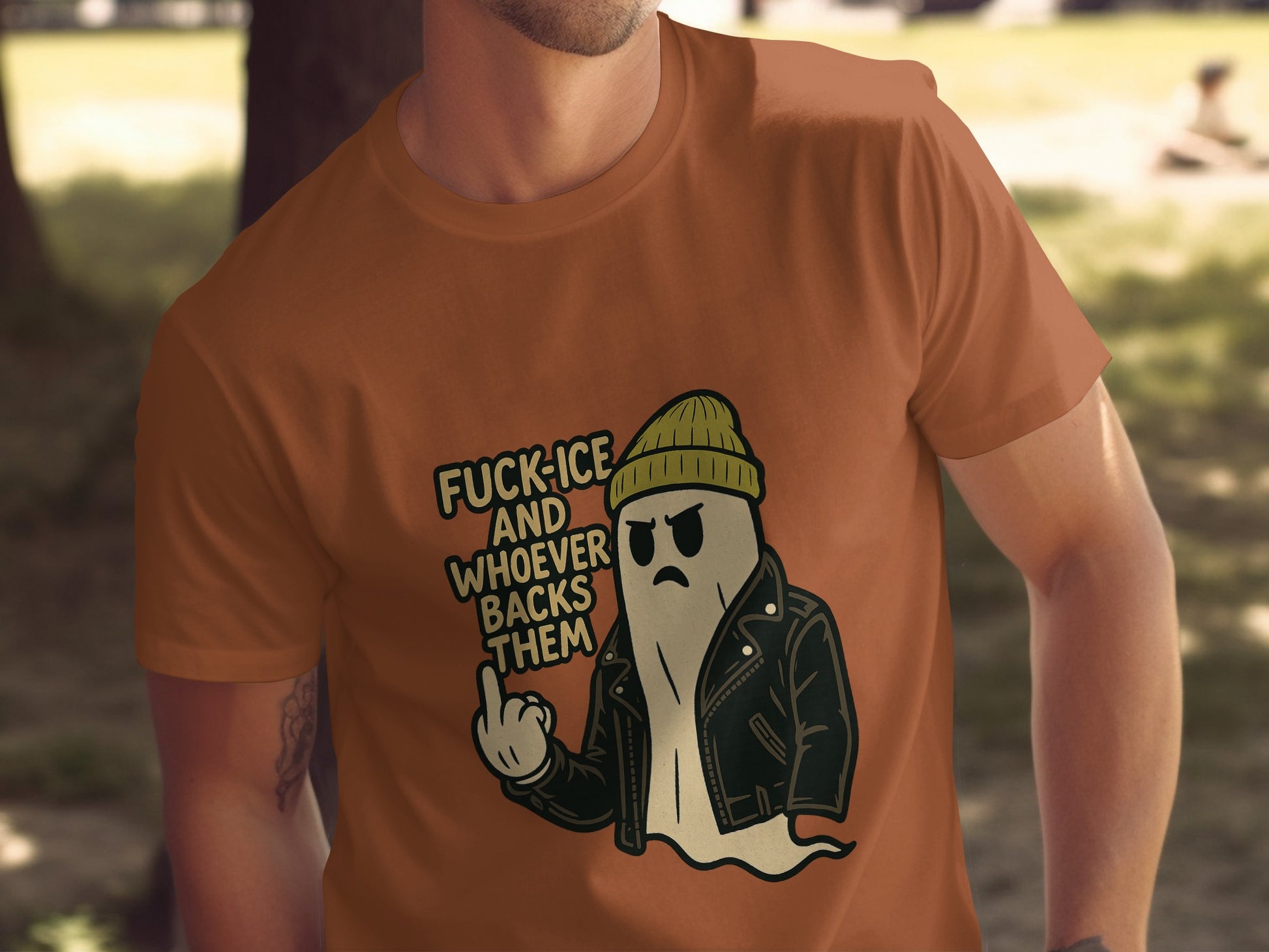 Bold Graphic Tee with Statement Print Shirt product type