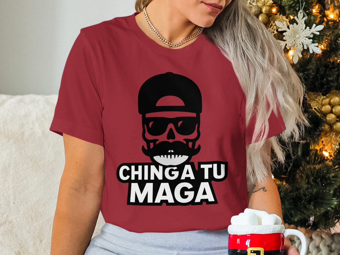 Ching A Tu Maga Graphic Tee for a Bold Style