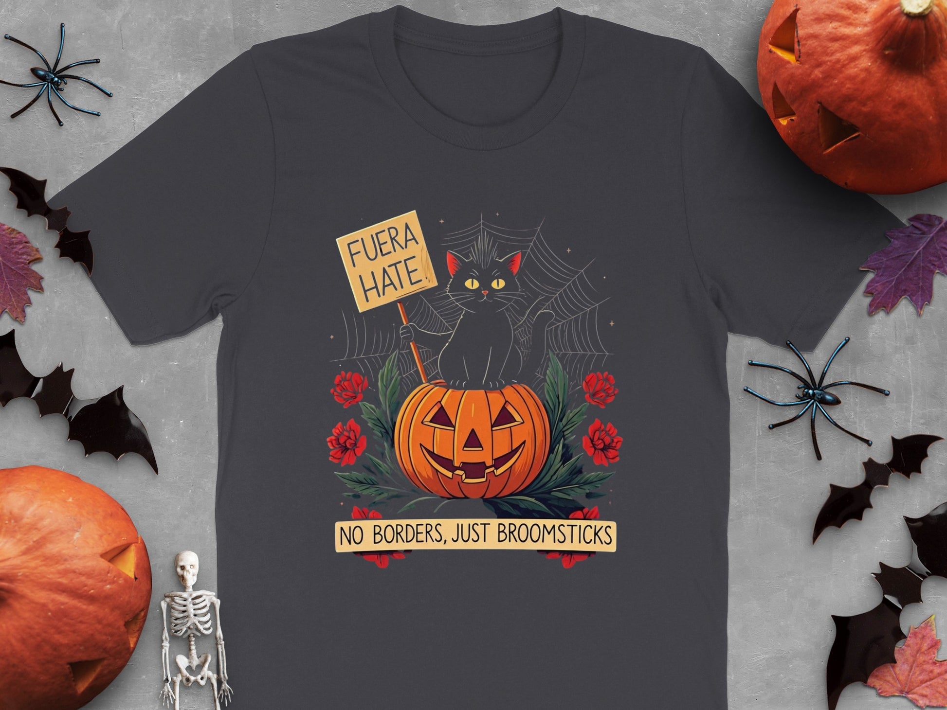 Fuera Hate No Borders Just Broomsticks T-shirt product