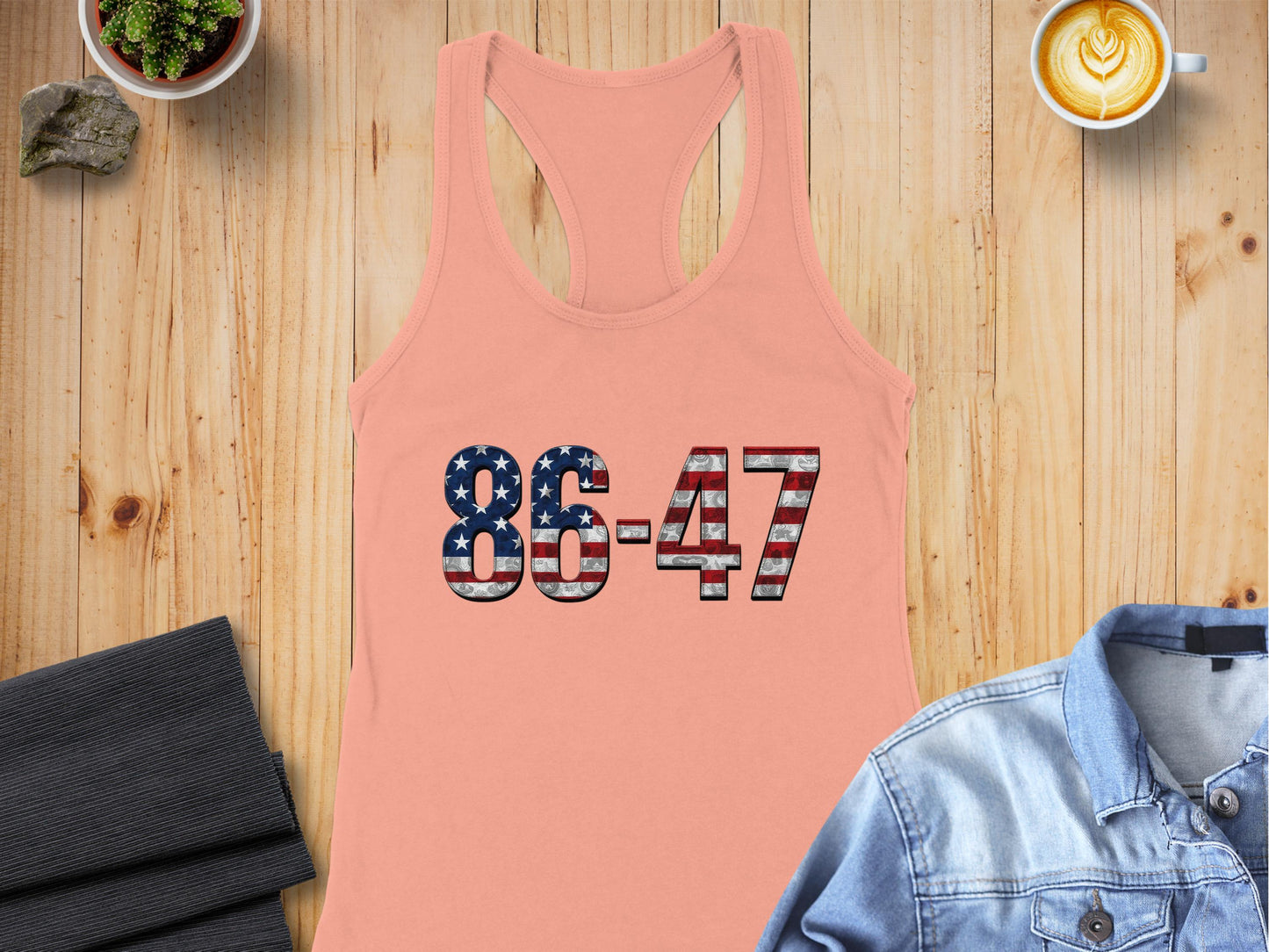Patriotic 86-47 Graphic Design Tank product