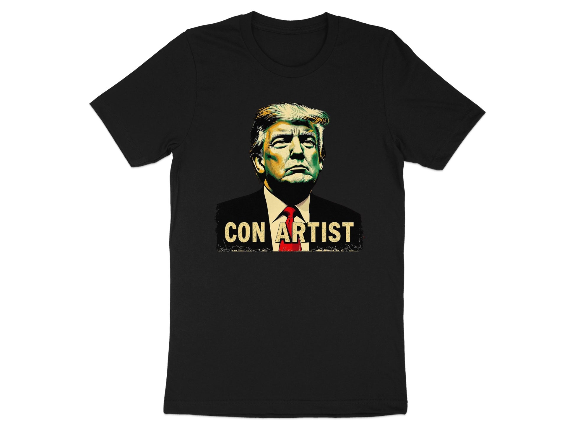 Con Artist Graphic T-Shirt for Statement Product