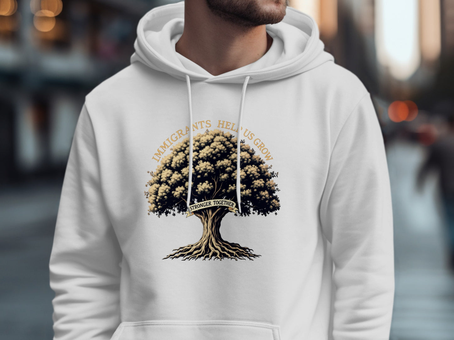 Immigrants Help Us Grow Stronger Together product type