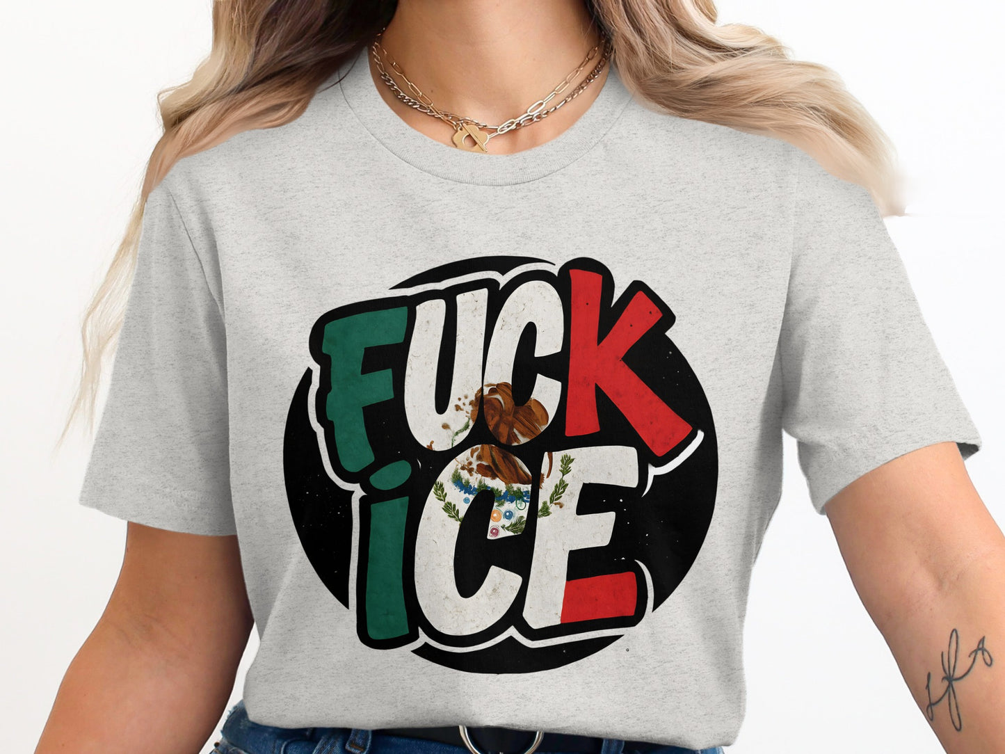 Bold Statement Graphic Design Tee Shirt Product