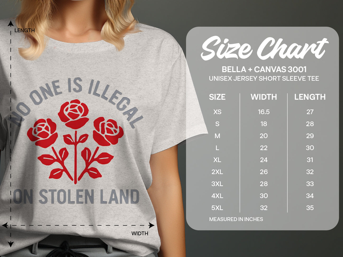 No One Is Illegal on Stolen Land Shirt product type