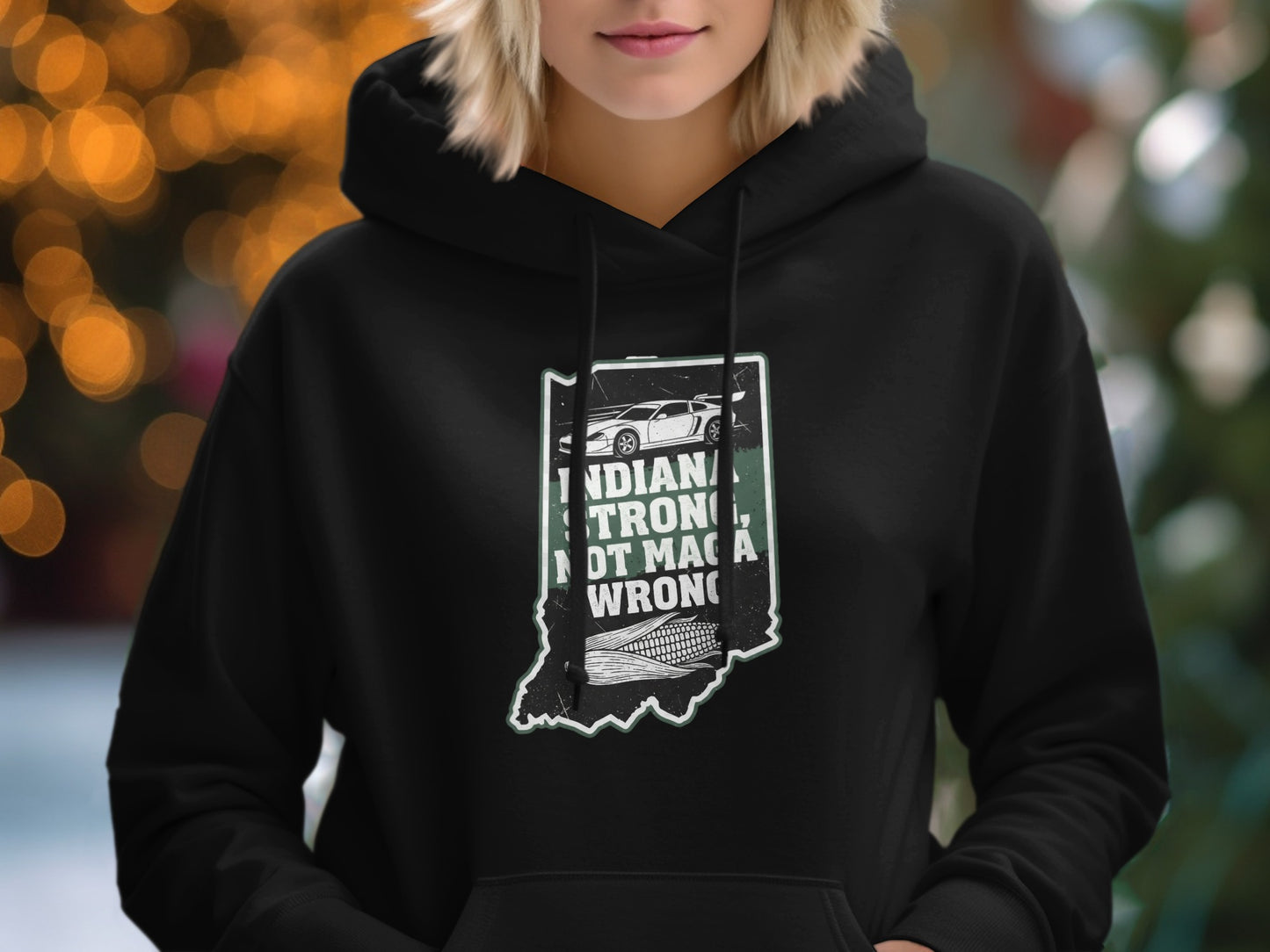 Indiana Strong Not Made A Wrong Hoodie product