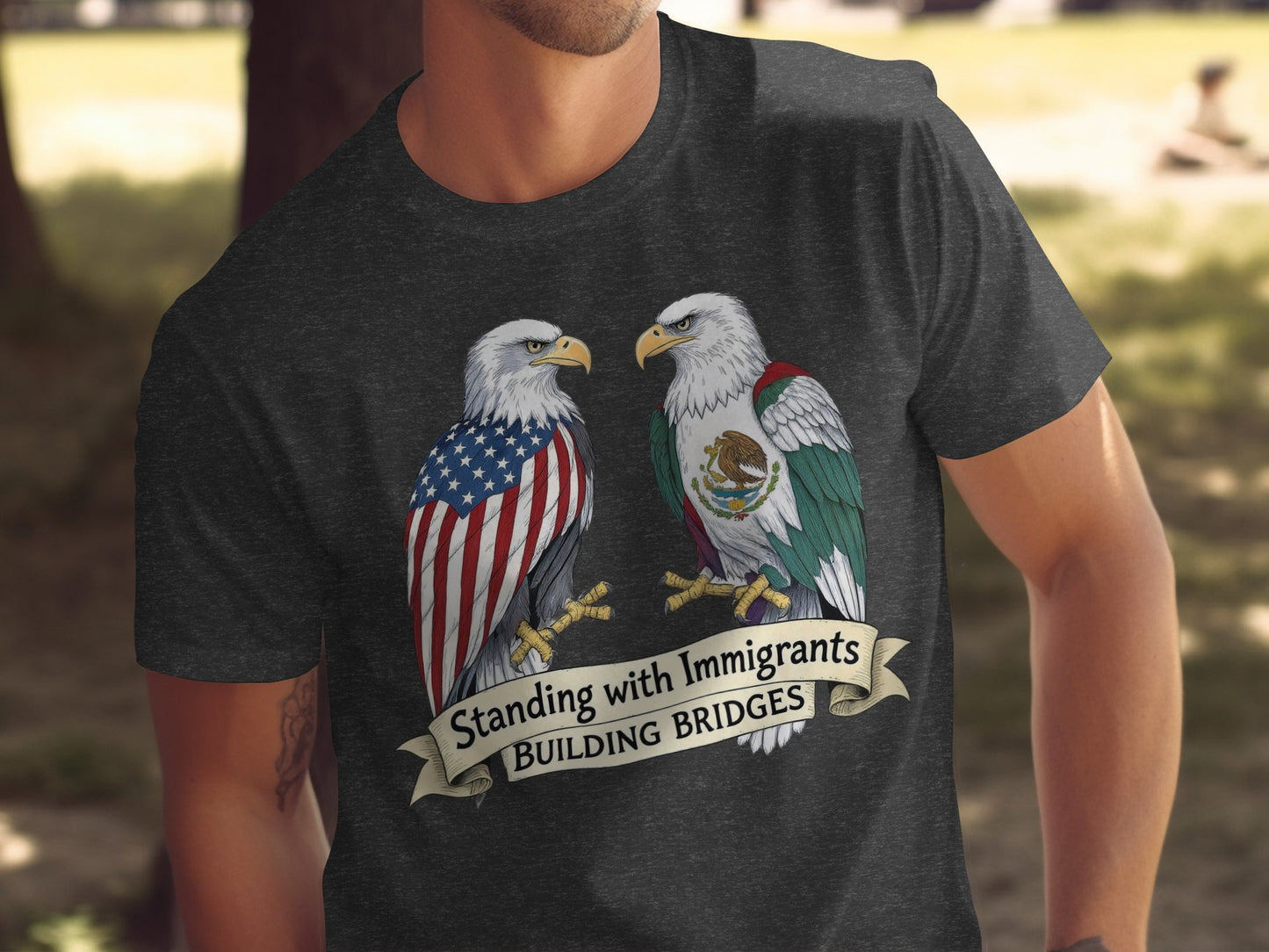 Standing with Immigrants Building Bridges T-shirt product type