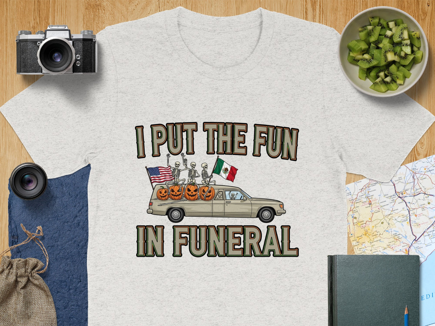 I Put the Fun in Funeral Graphic T-Shirt product