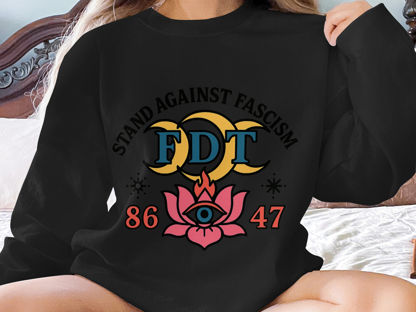 Stand Against Fascism FDT 86 47 Sweatshirt product