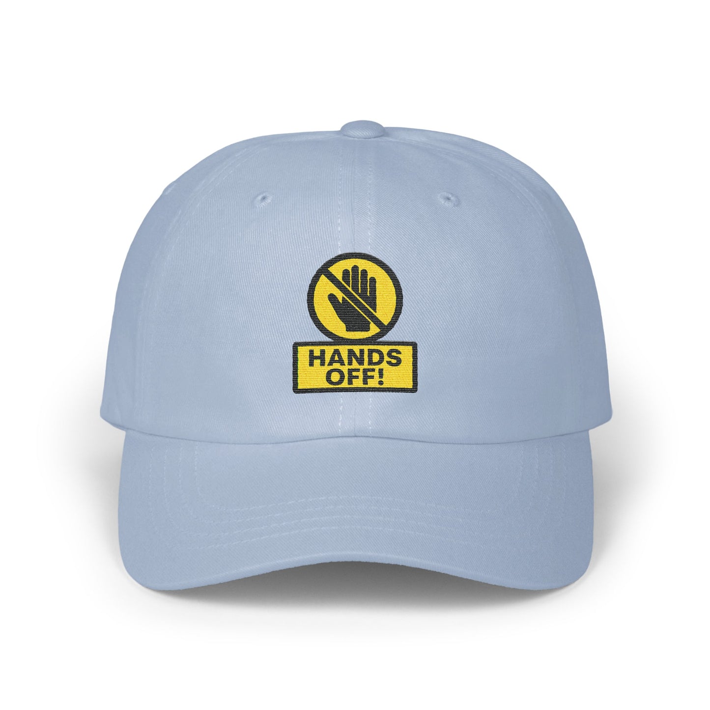Hands Off Sign Embroidered Baseball Cap product
