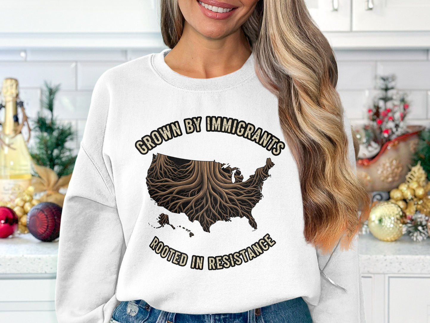 Crown By Immigrants Rooted In Resistance product type
