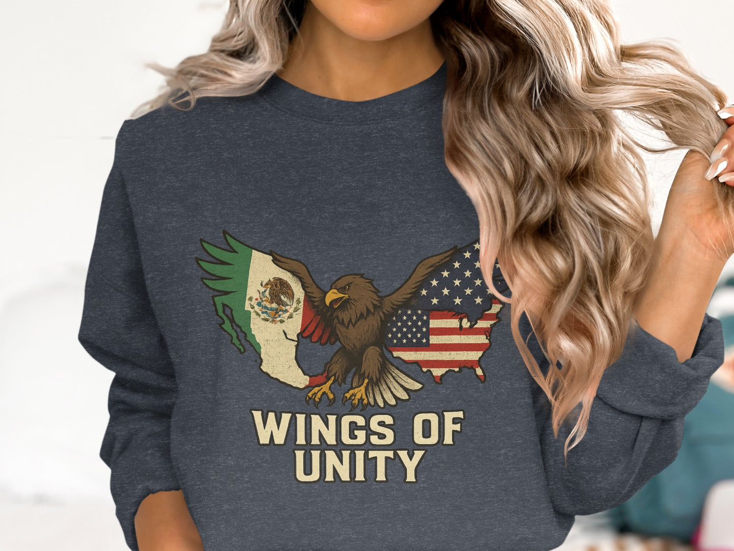 Wings of Unity Graphic Sweatshirt product