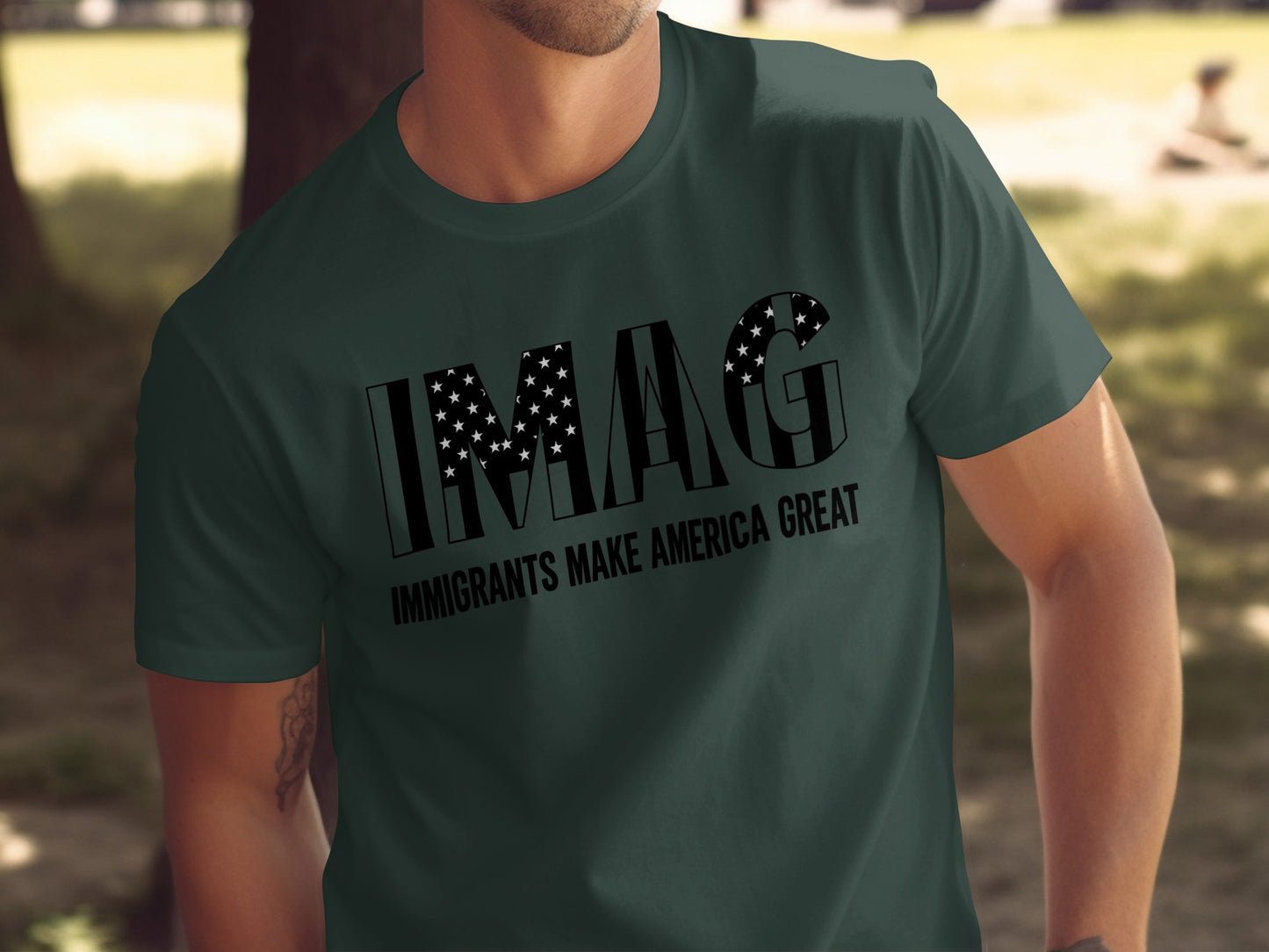 Immigrants Make America Great Unique Graphic T-Shirts