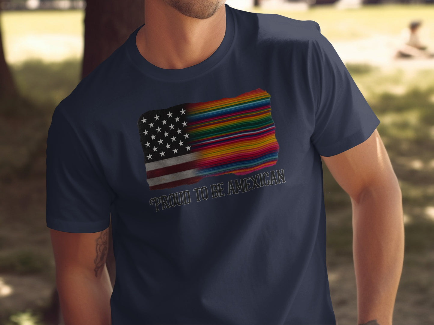Proud To Be Amexican American Flag T-shirt product