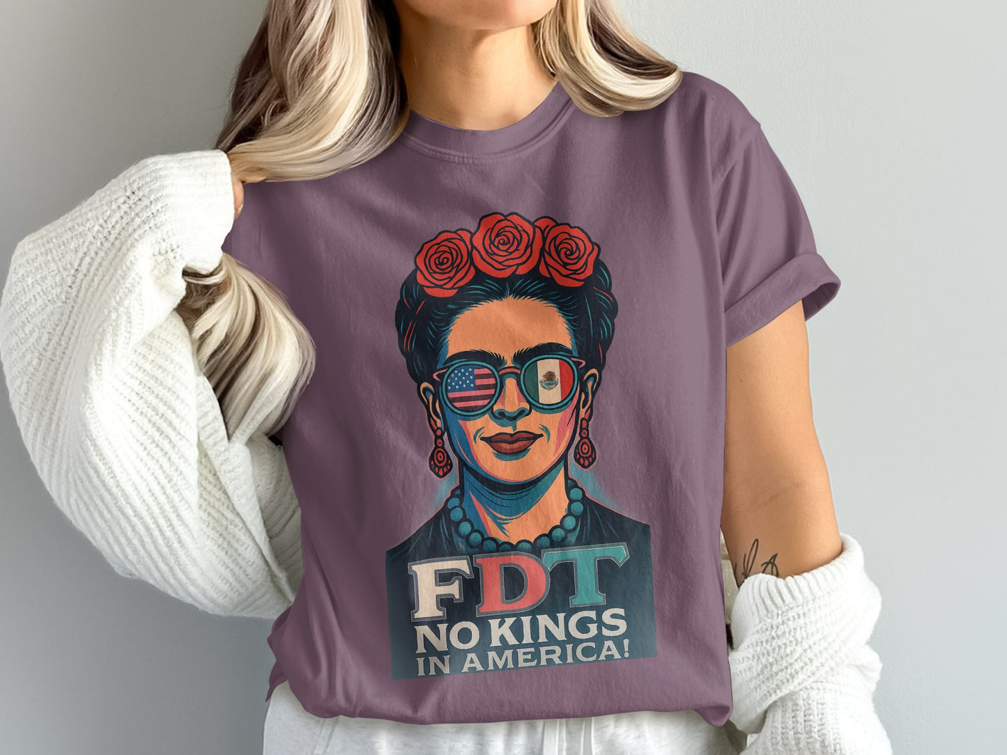 FDT No Kings in America Graphic Tee Shirt product