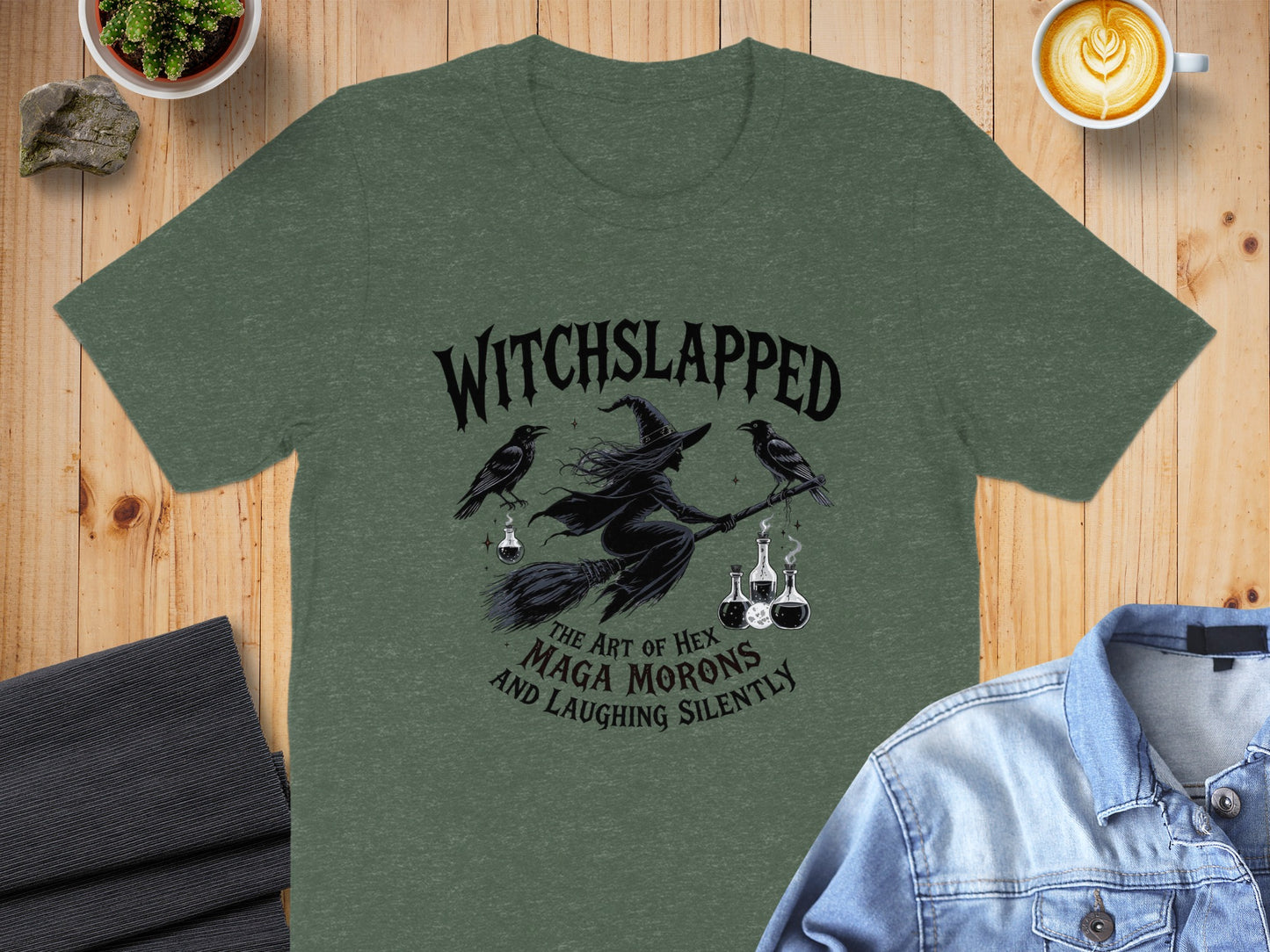 Witchslapped The Art Of Hex MAGA Morons product type
