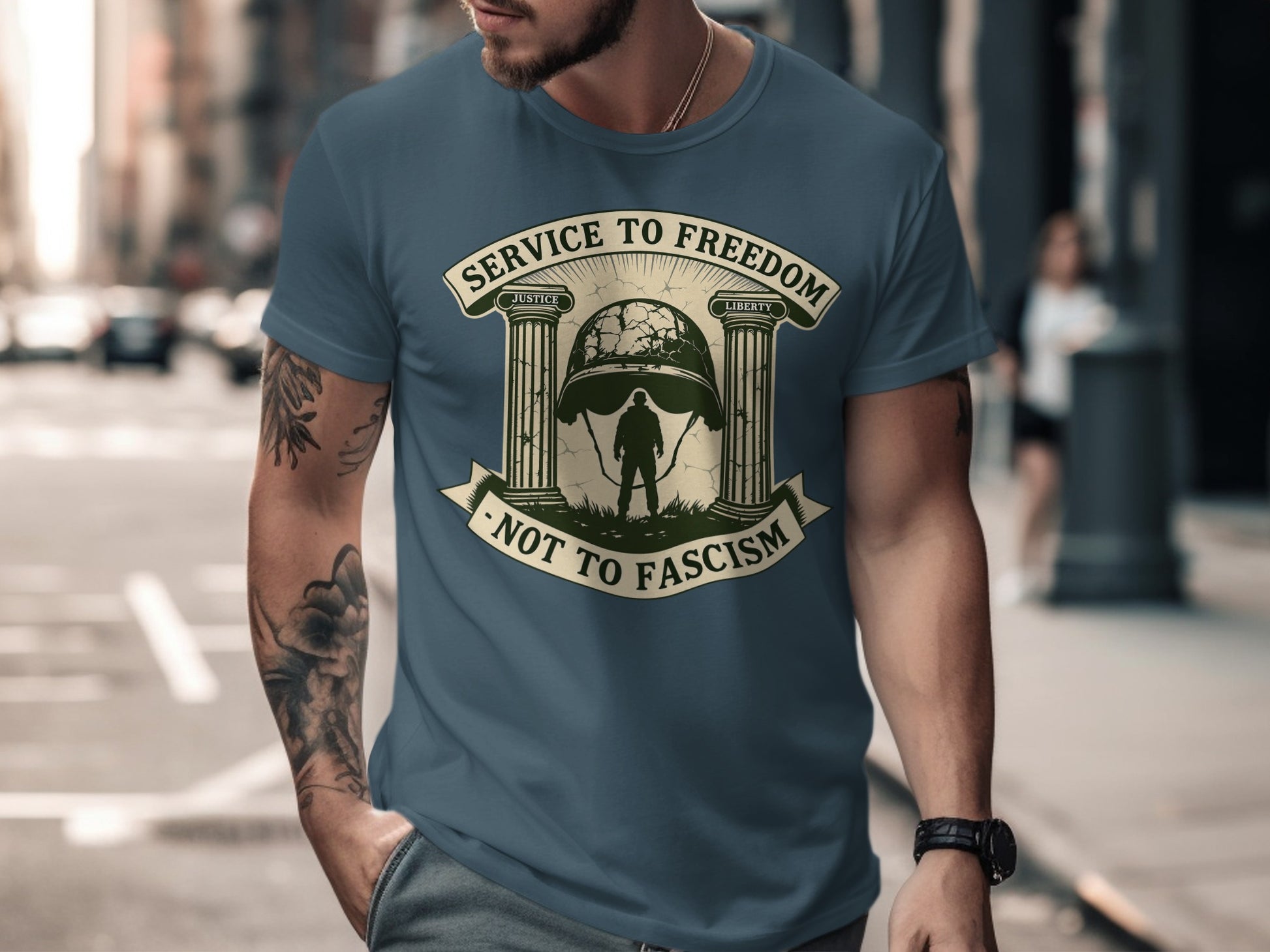Service to Freedom Not to Fascism shirt