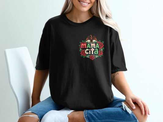 Mamacita Floral Graphic Design Women's T-Shirt product