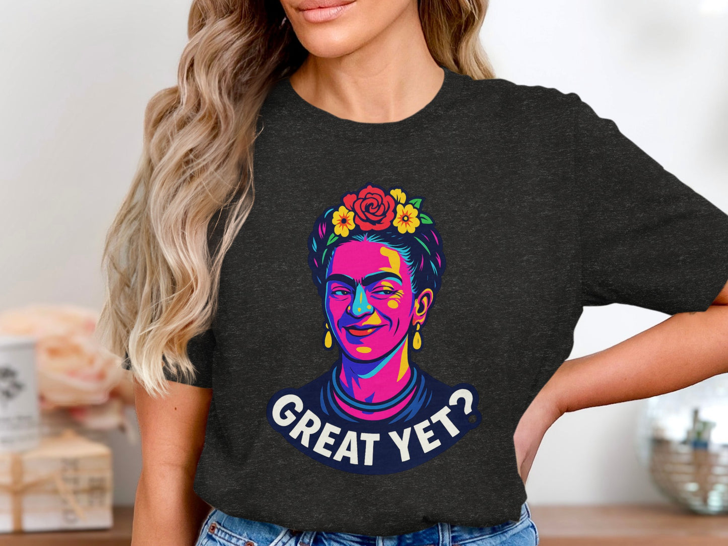 Great Yet Colorful Graphic Women's T-shirt Product