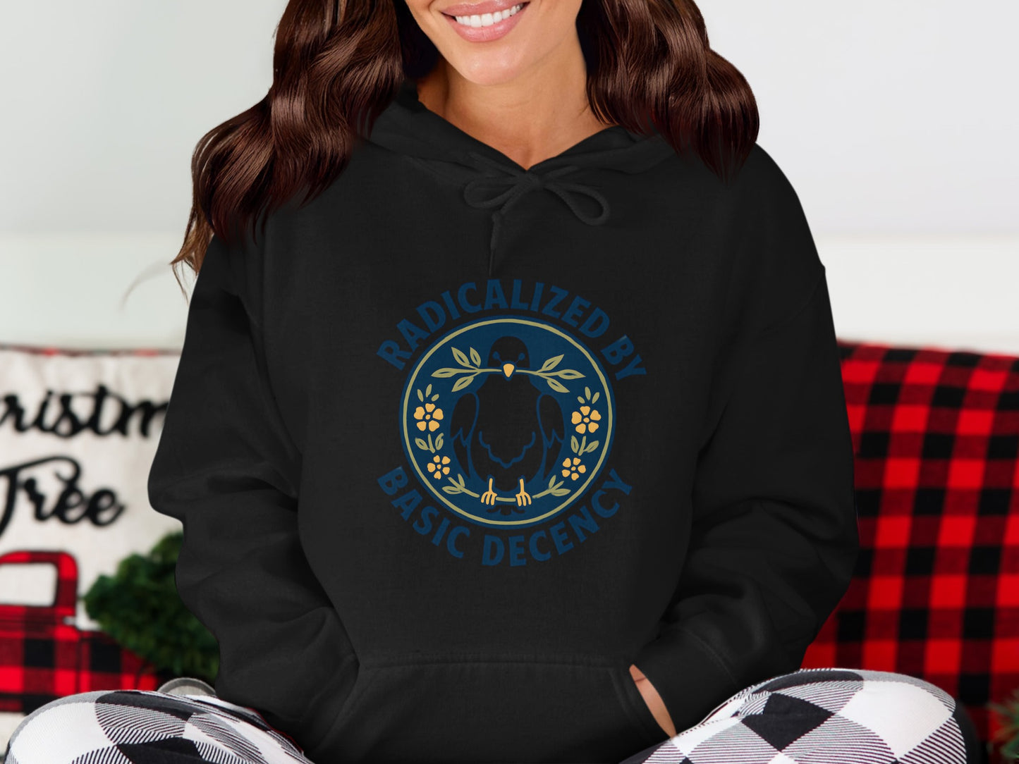 Radicalized By Basic Decency Hoodie product