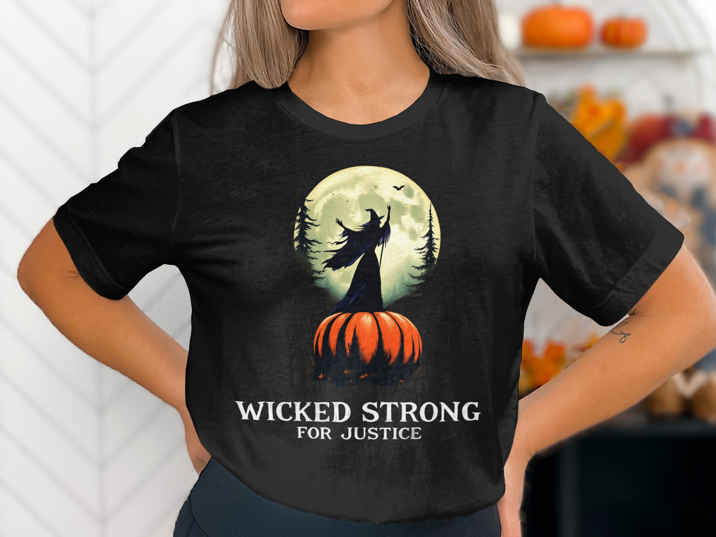 Wicked Strong for Justice Halloween T-shirt product type