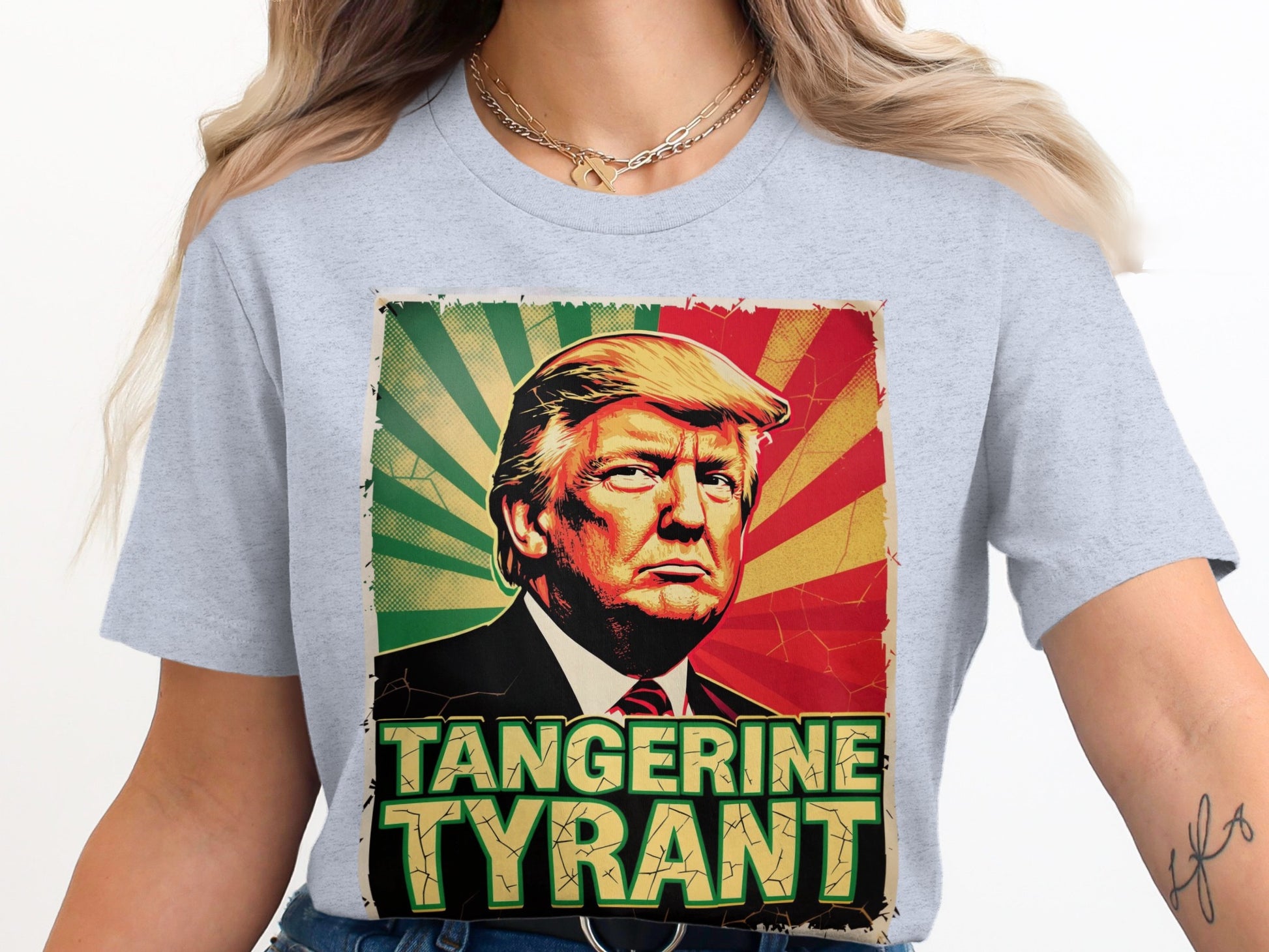 Tangerine Tyrant Graphic Tee Fashion Apparel product type