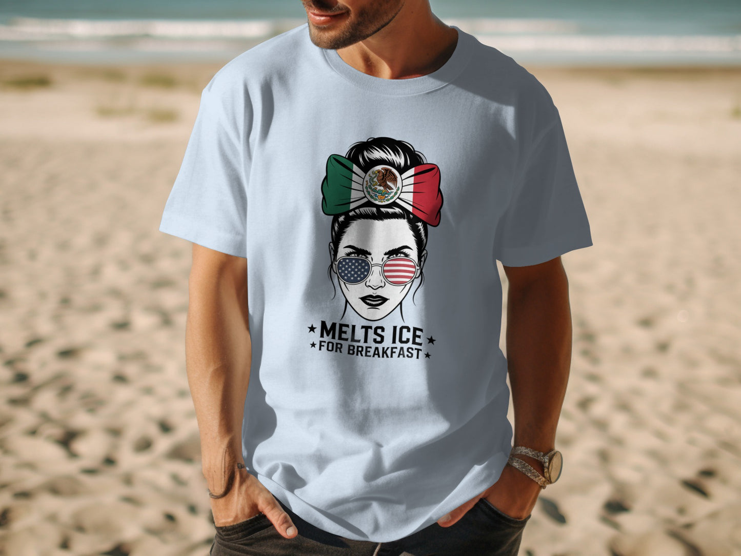 Melts Ice For Breakfast Graphic Tee product type