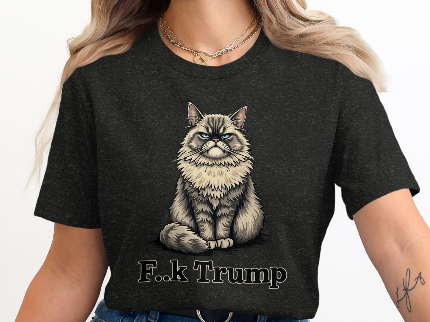 F.k Trump Cat Graphic T-shirt product type