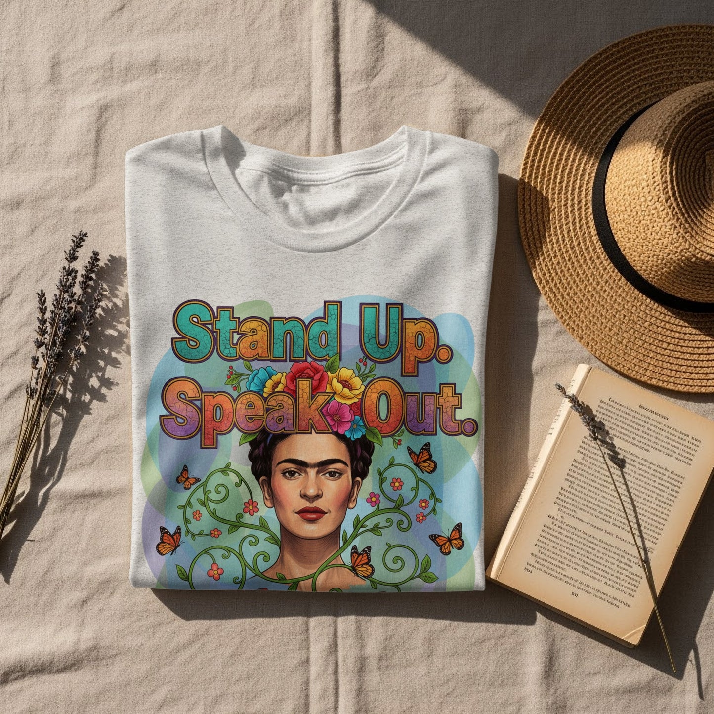 Stand Up Speak Out Frida Graphic T-shirt product type