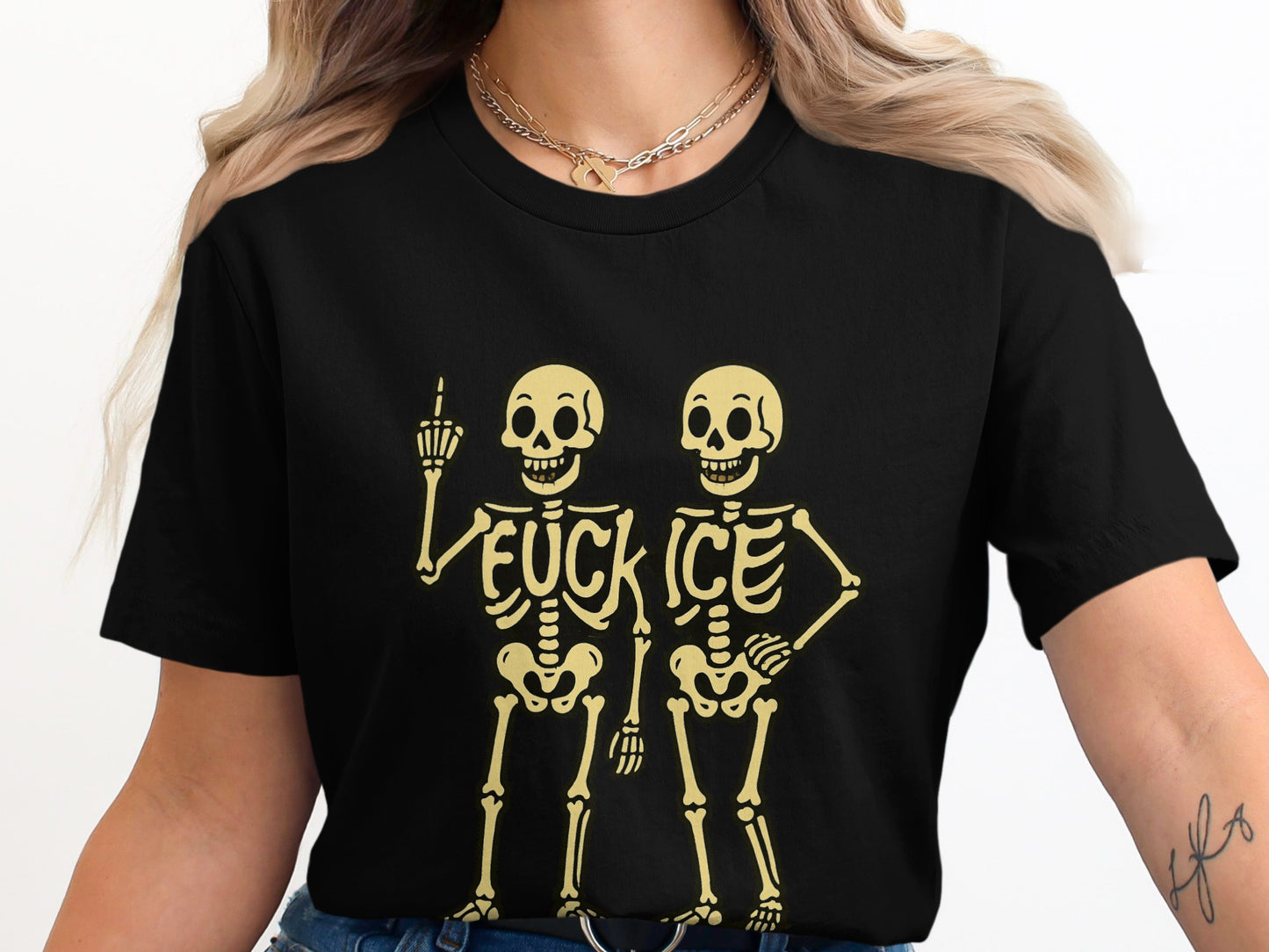 Funny Skeleton Graphic Tee Halloween Skeleton product