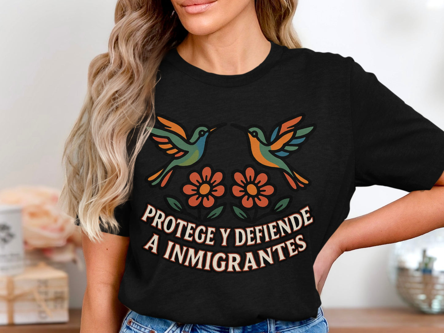 Protege Y Defiende A Inmigrantes T-shirt product