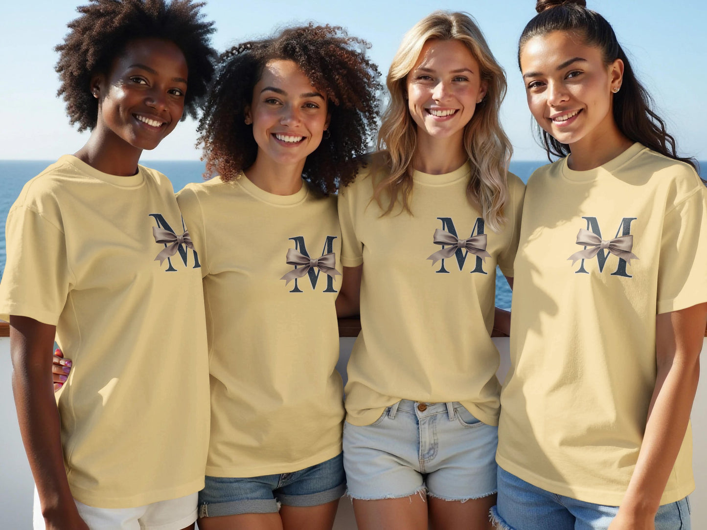 Stylish Monogram M Graphic Tee Shirt product type